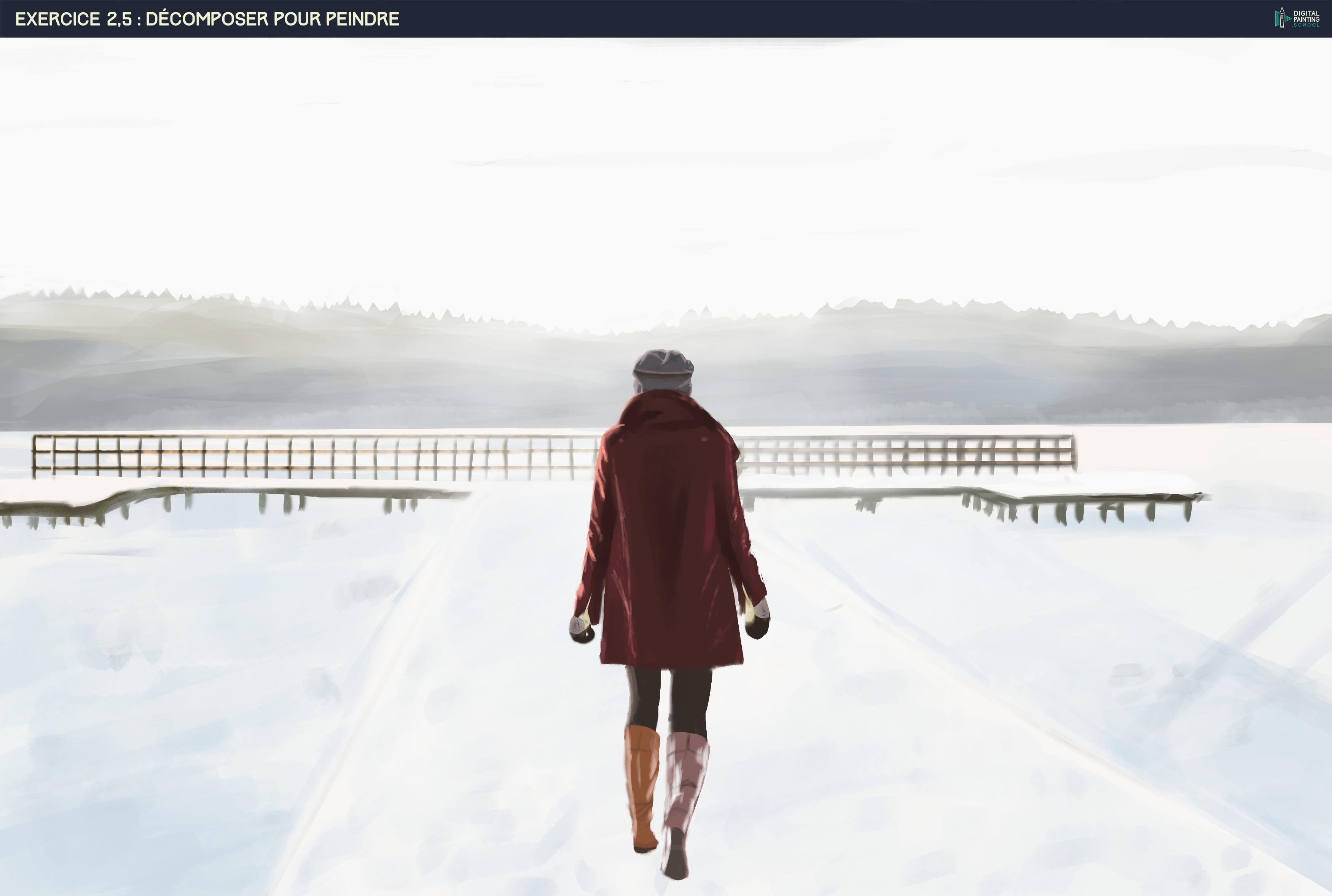 Le manteau rouge par vinceinstudio