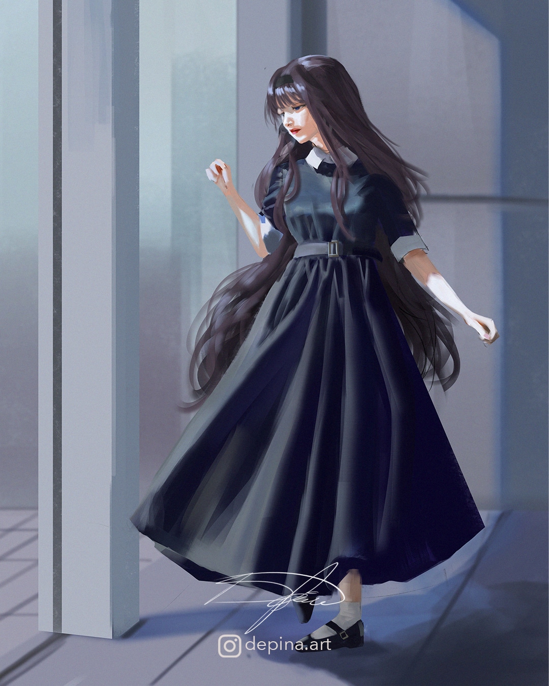 Dress study x Kaoruko Waguri 🎨 par eska