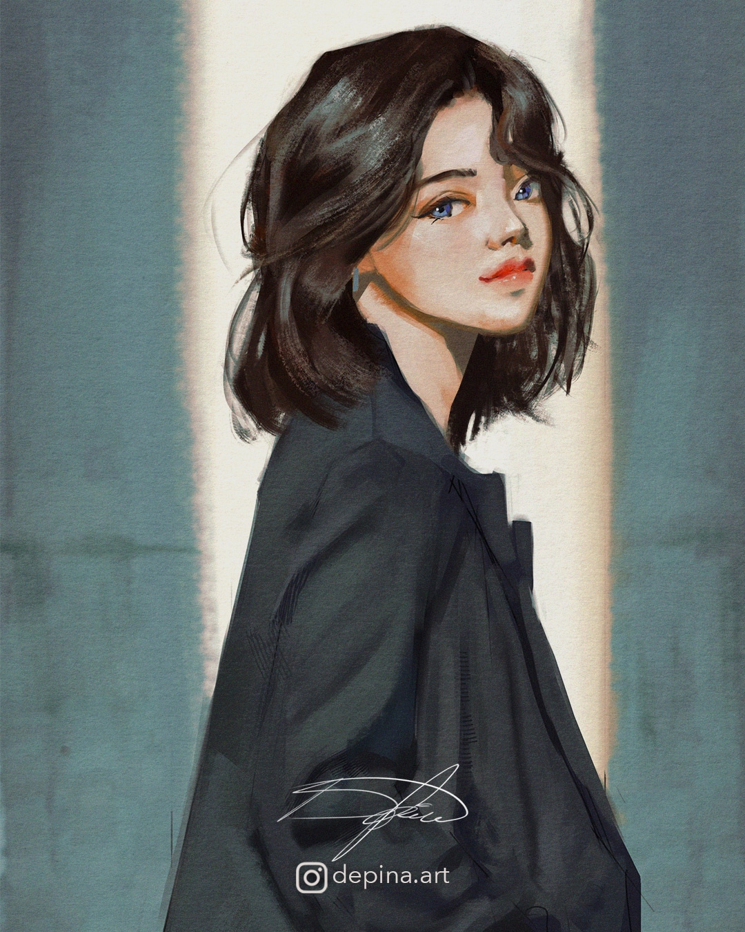 Étude portrait par eska