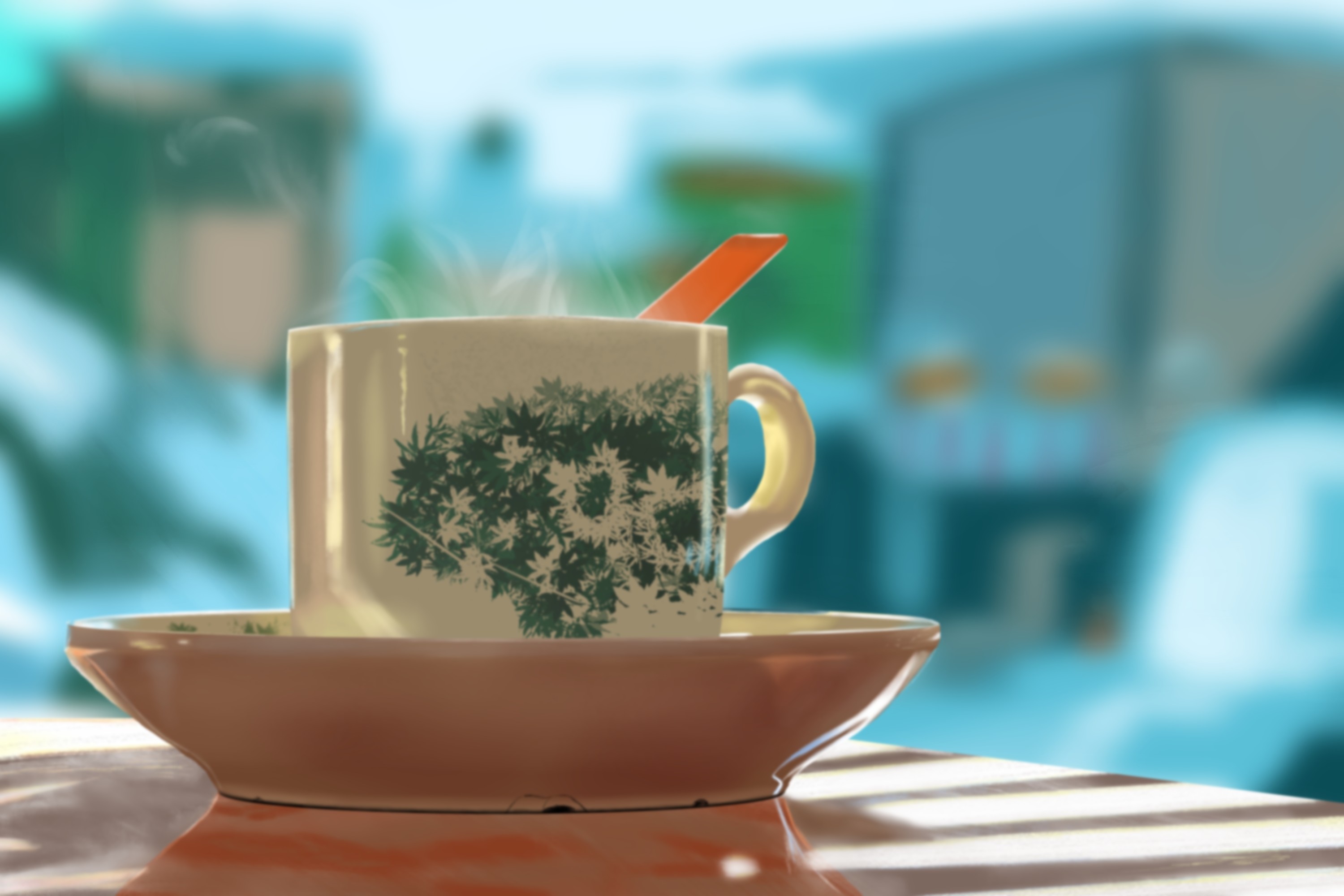 Le café matinal par vinceinstudio