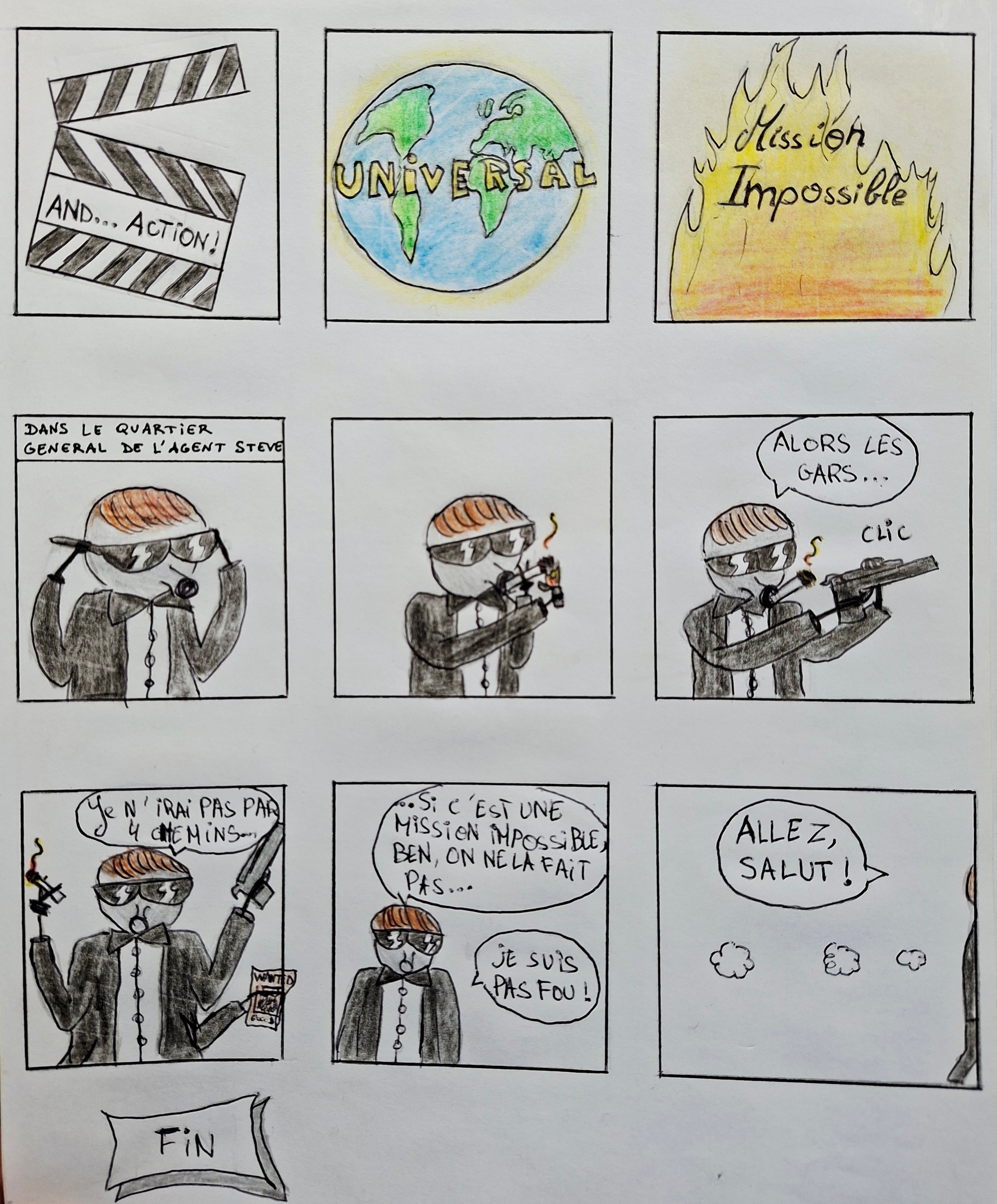 L'agent Steve par chad