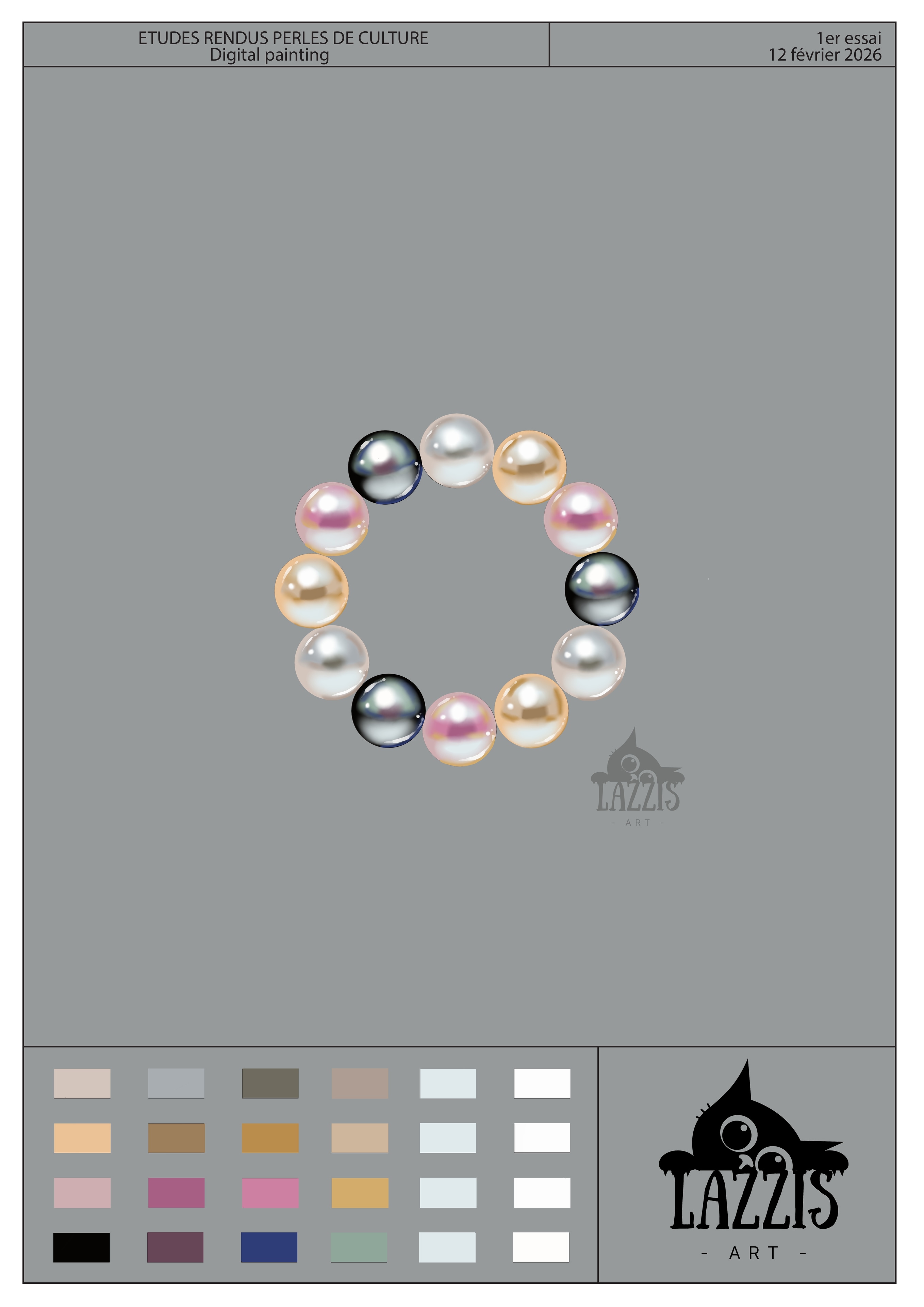 Études de perles par _lazzitopia