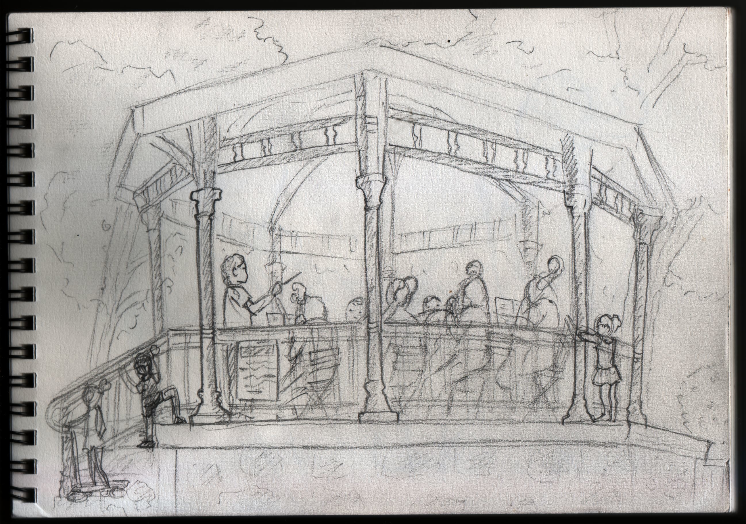 Croquis de concerts par Laurence Veron-Dor
