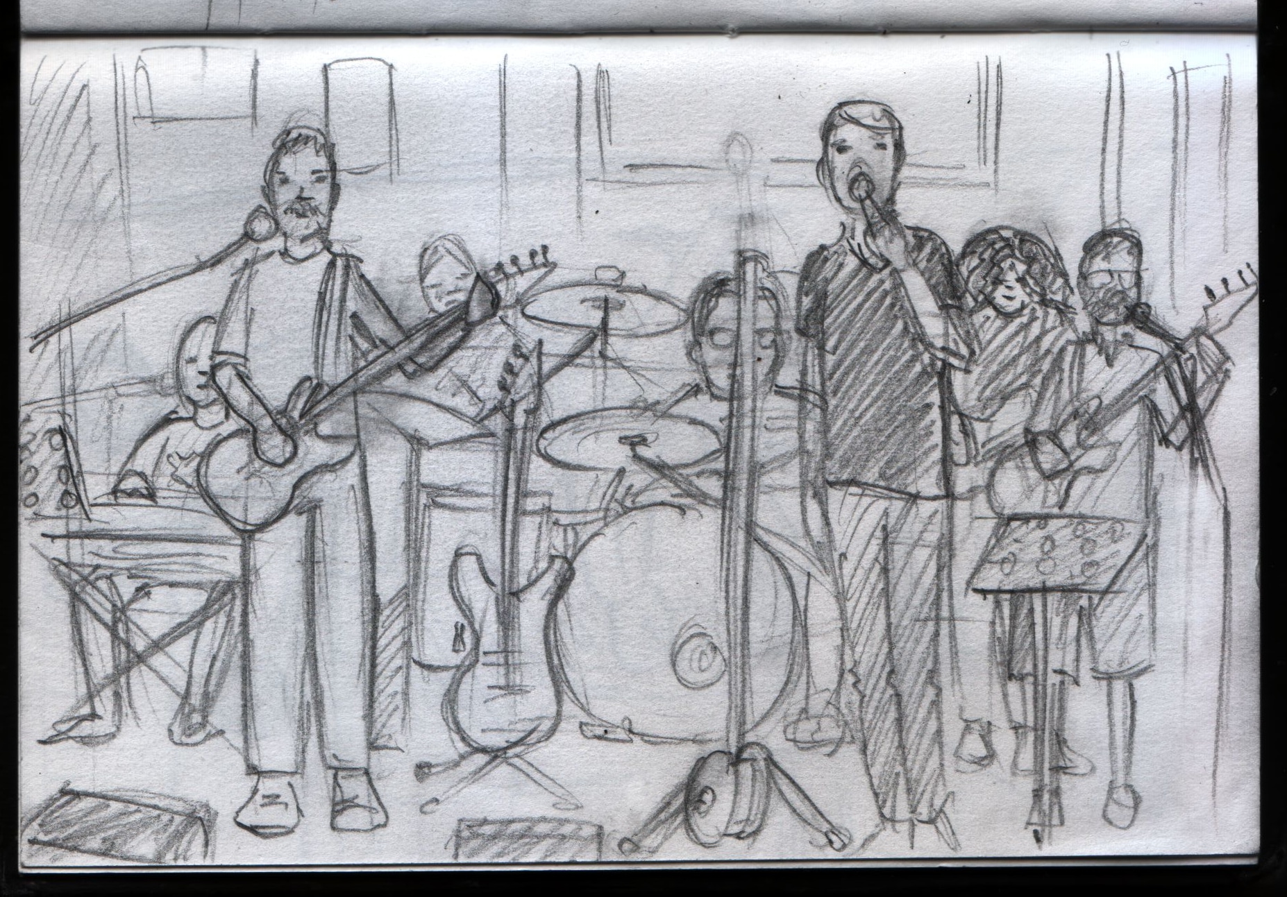 Croquis de concerts par Laurence Veron-Dor