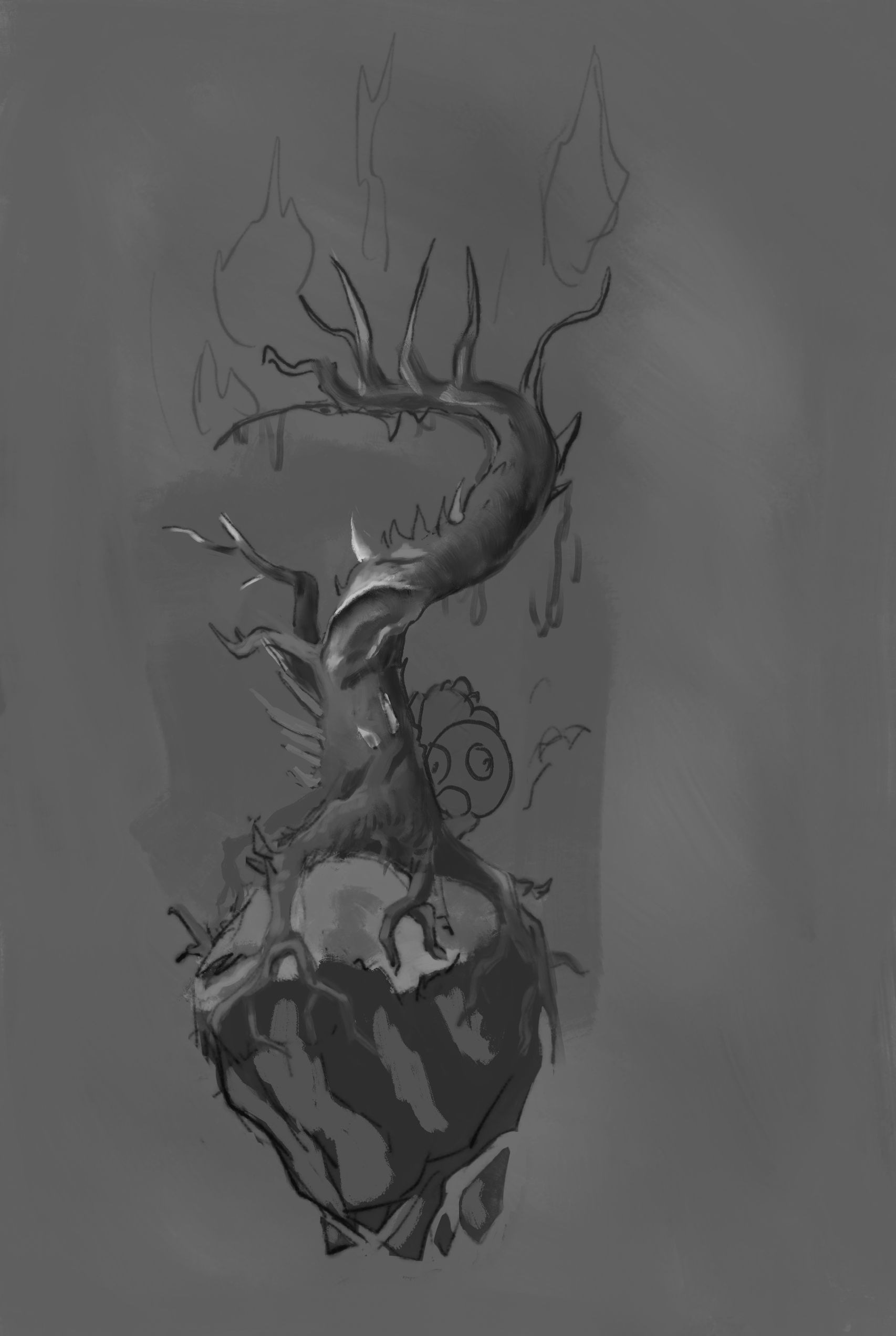 concept art d'arbre (exo 2 chapitre 10) par gom