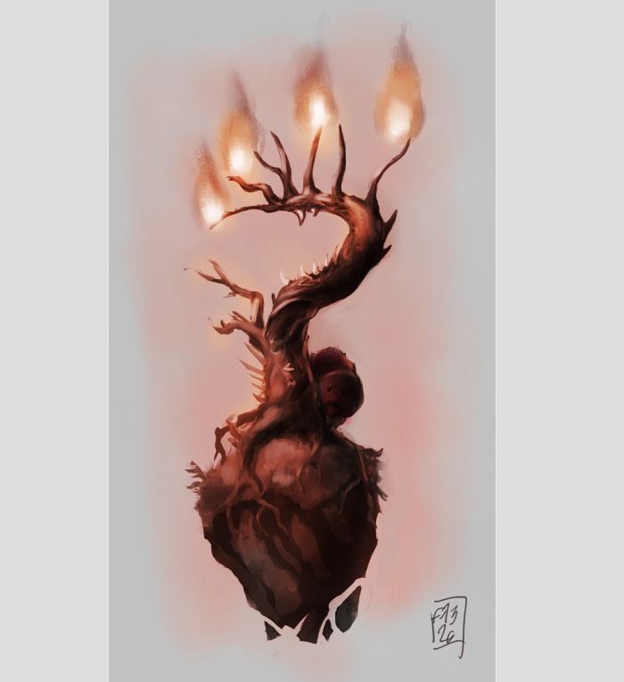 concept art d'arbre (exo 2 chapitre 10) par gom