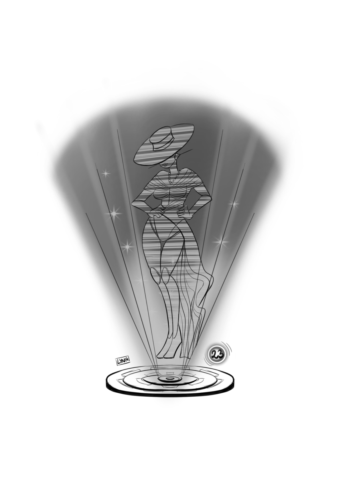 Defis - un chara par jour 23/31 par lynaldine