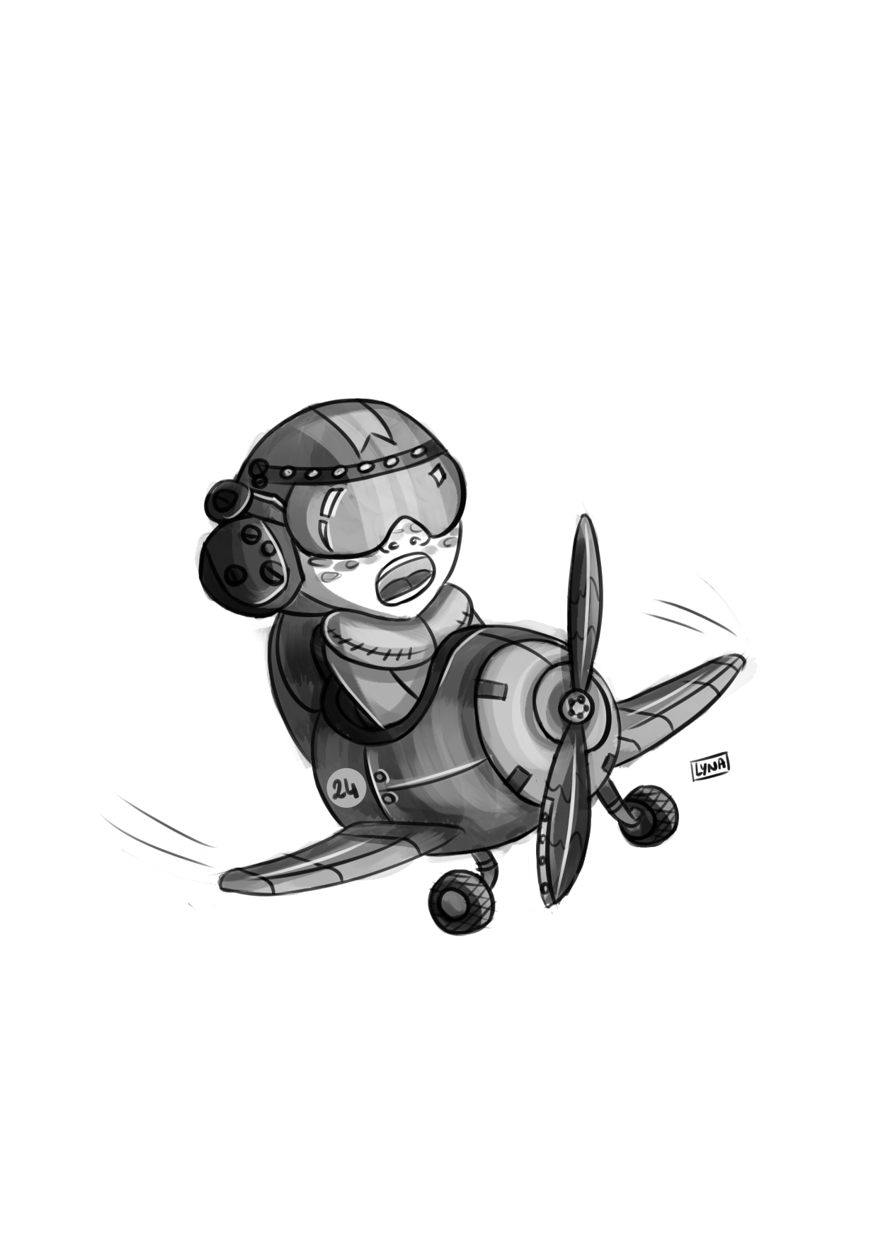 Defis - un chara par jour 24/31 par lynaldine