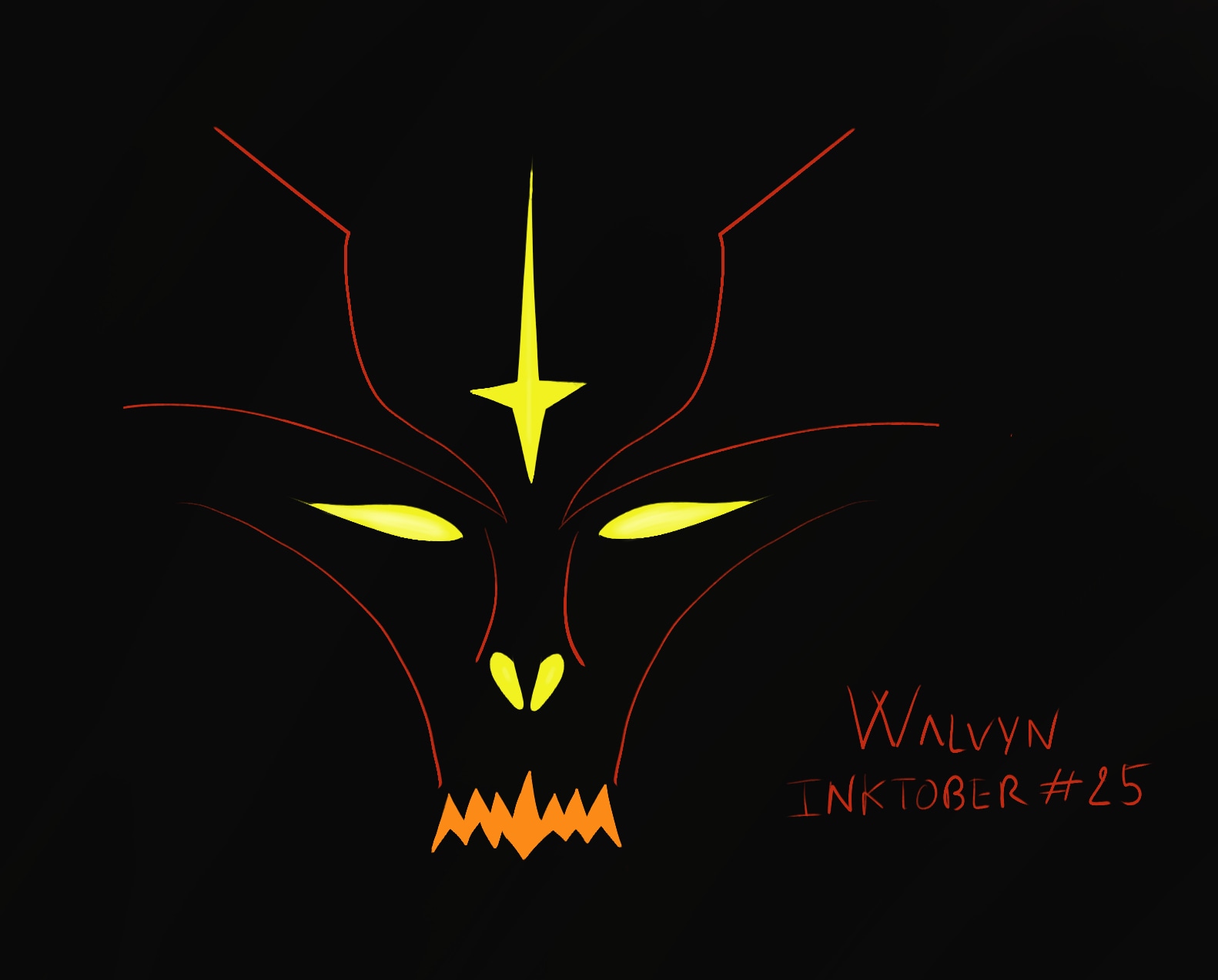 Inktober 2025 par Walvyn