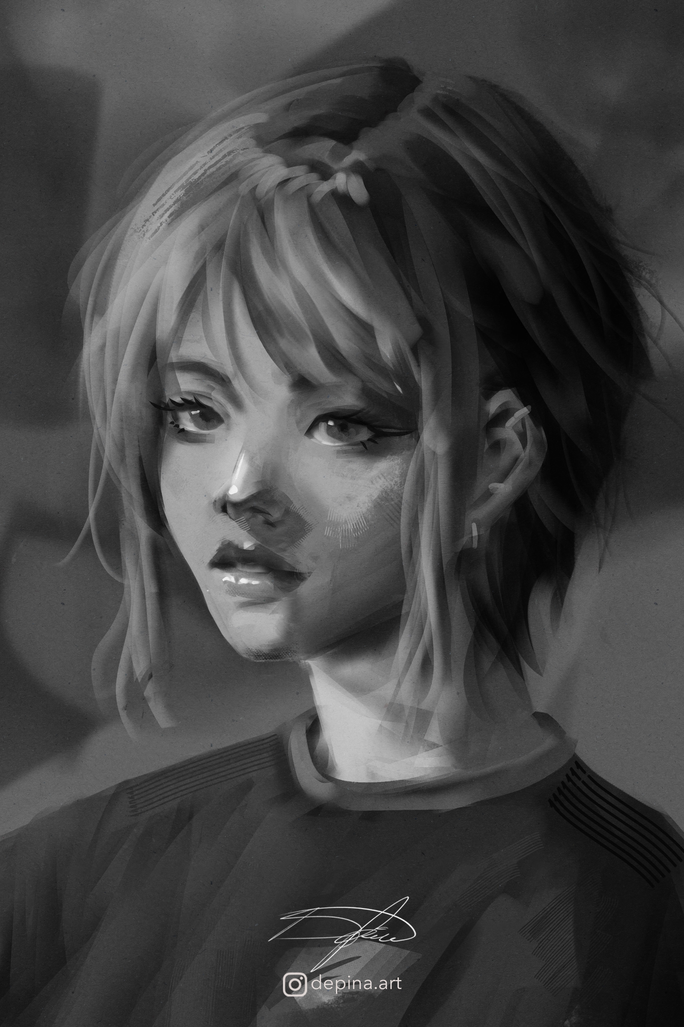 portraits d'imagination par eska