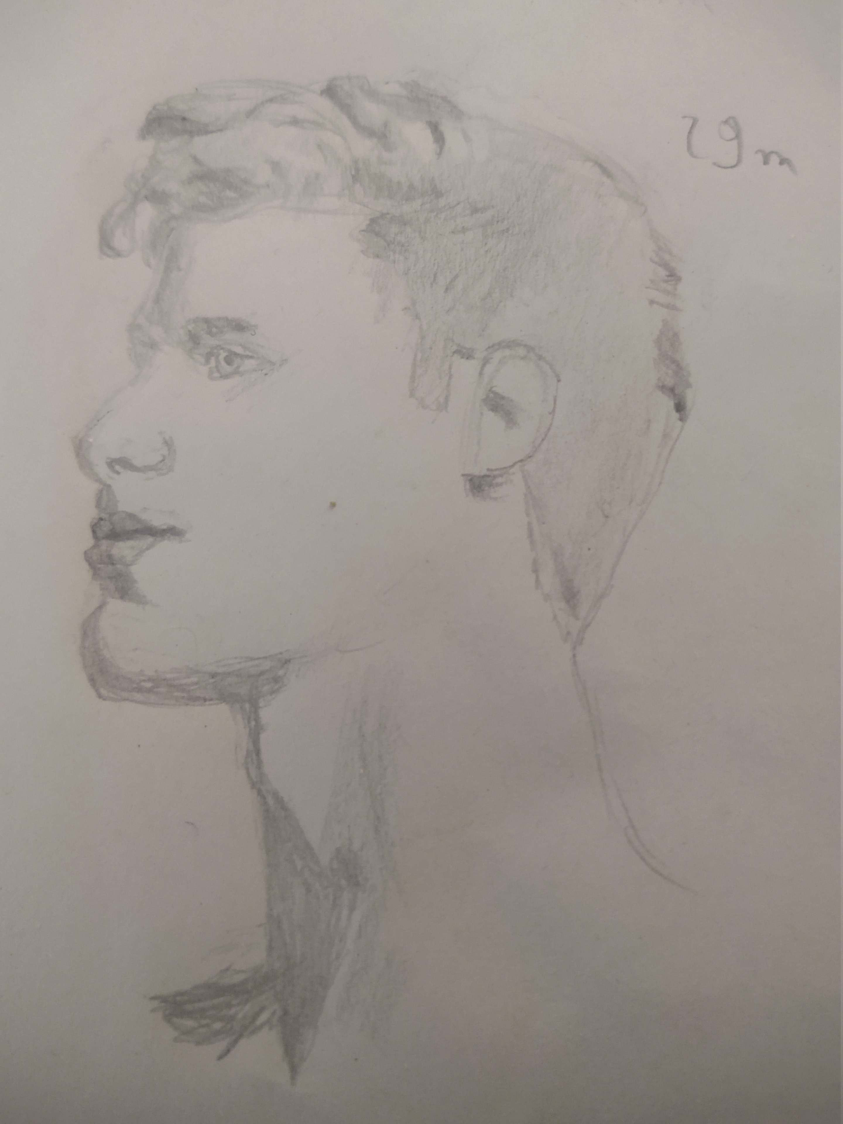 Défi portrait de juin, jour 7 fait plus tard par Miridi