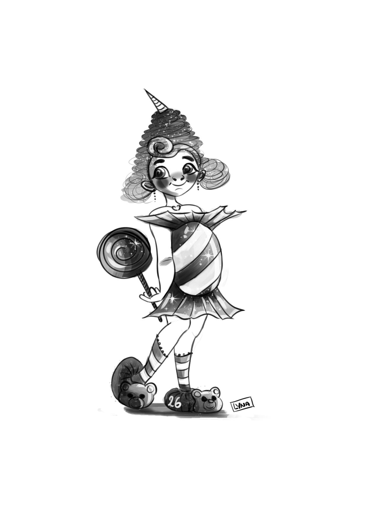 Defis - un chara par jour 26/31 par lynaldine