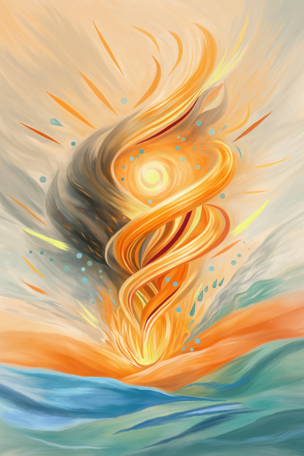 Mythe du Feu et de l’Eau par sami_b
