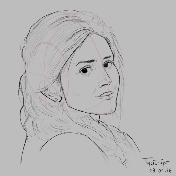 Portrait lines par Taliesin