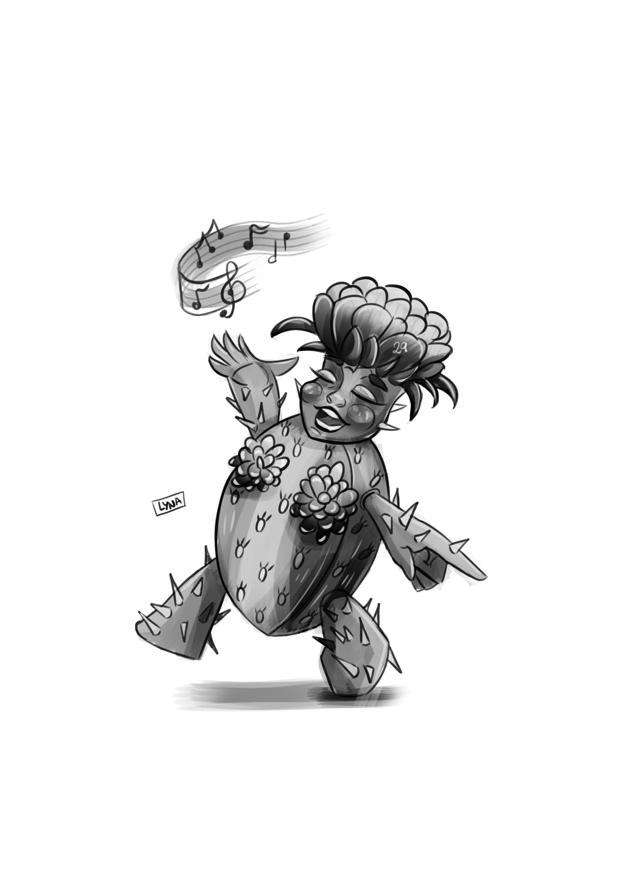 Defis - un chara par jour 29/31 par lynaldine