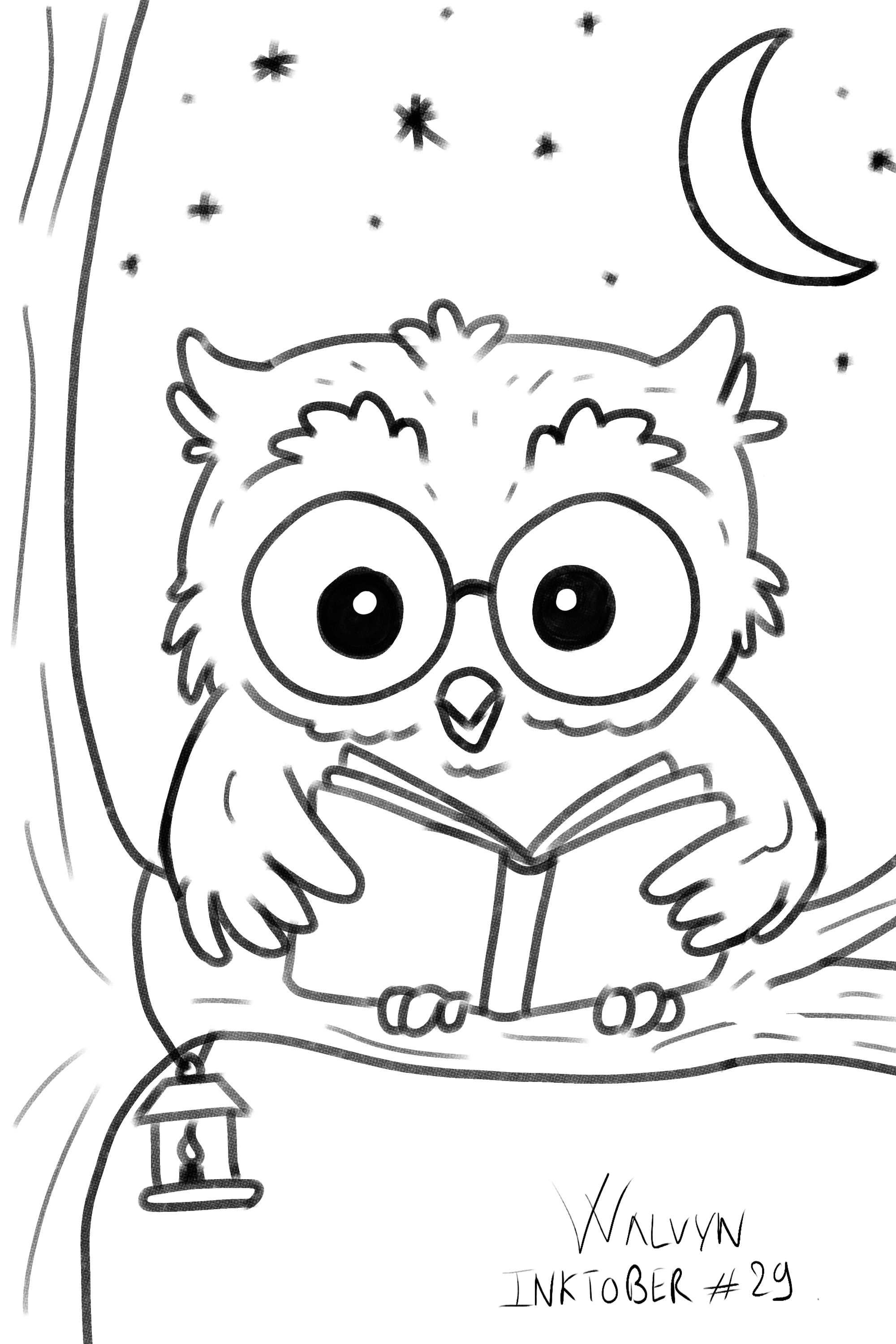 Inktober 2025 par Walvyn