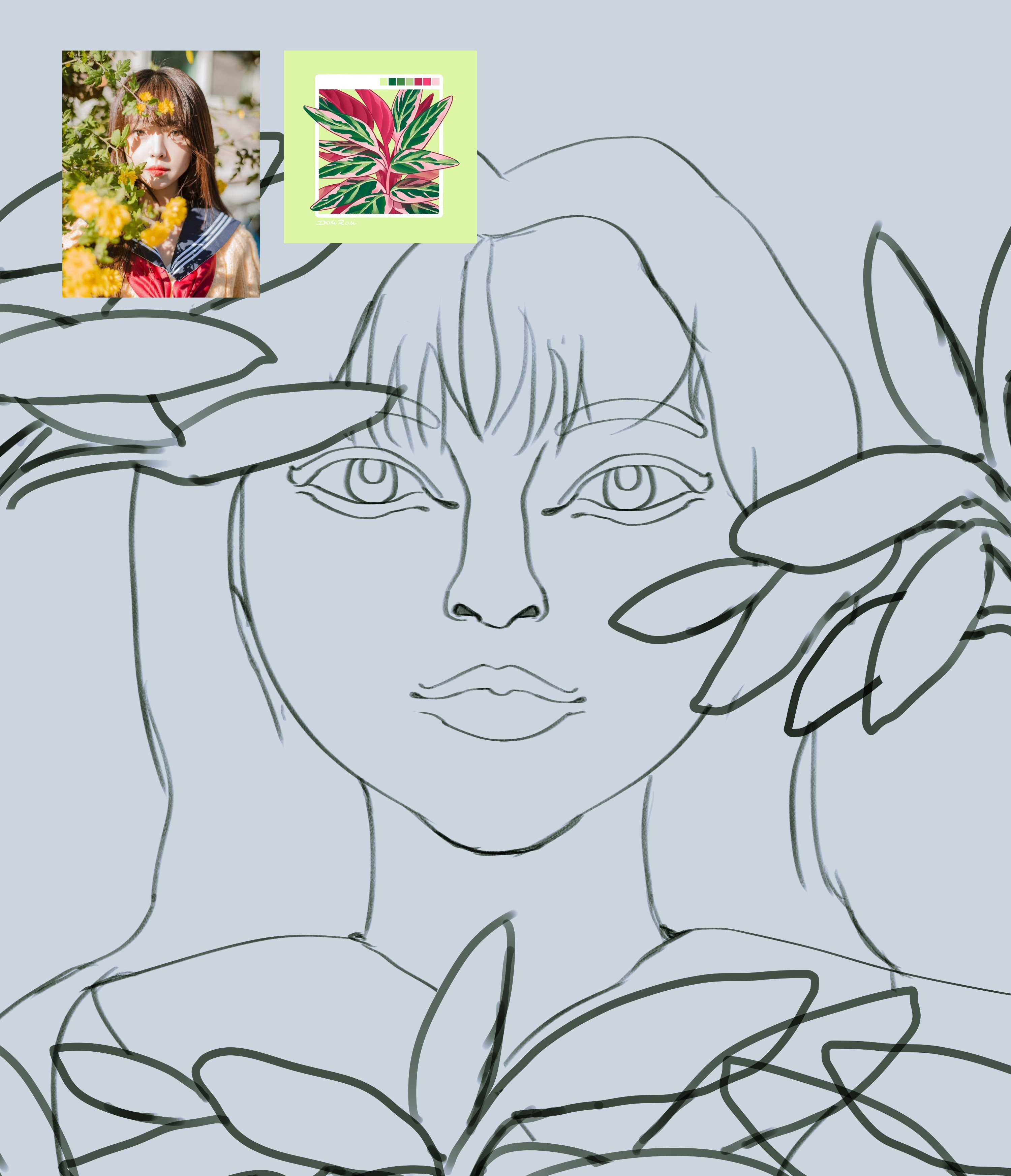 2/30 Portrait Calathea Triostar 🪴 par Lagoon Feather
