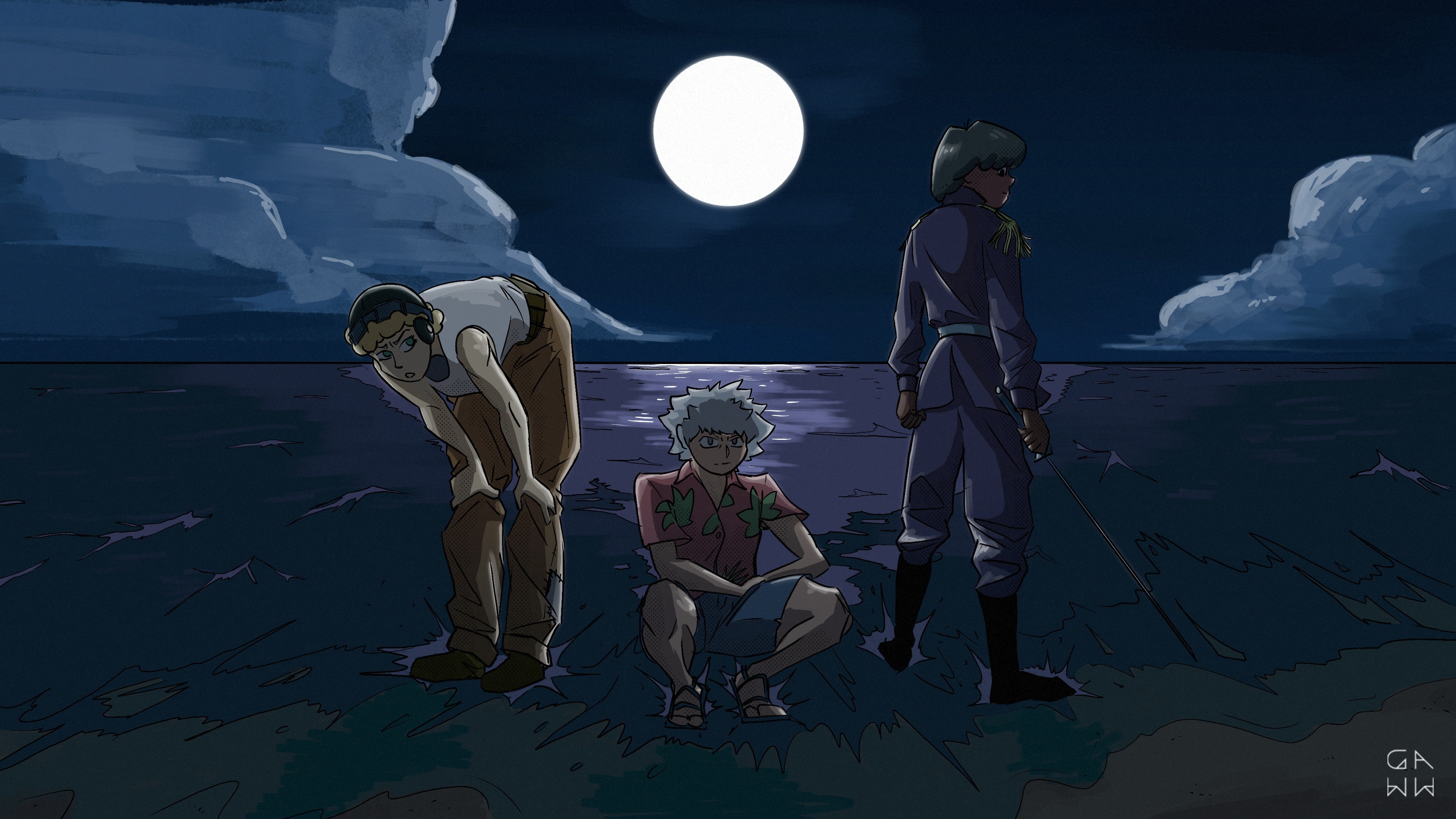 [LCDA] 3 protagonistes par gaww