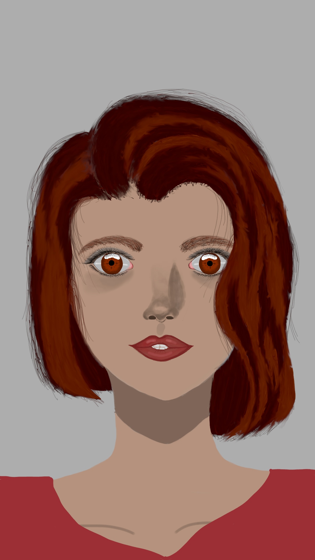 Premier portrait graphique par Caurralliae