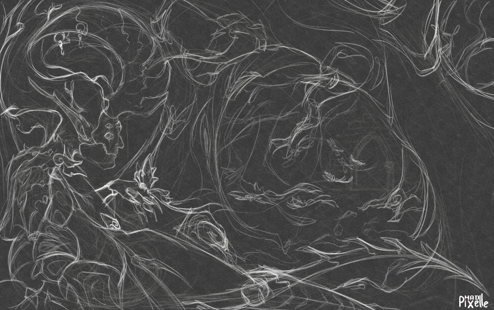 Suivons les papillons par Mad Pixelle