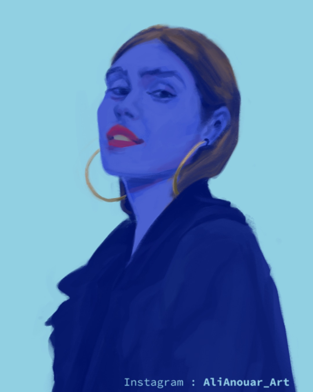 Digital portrait par AliAnouar