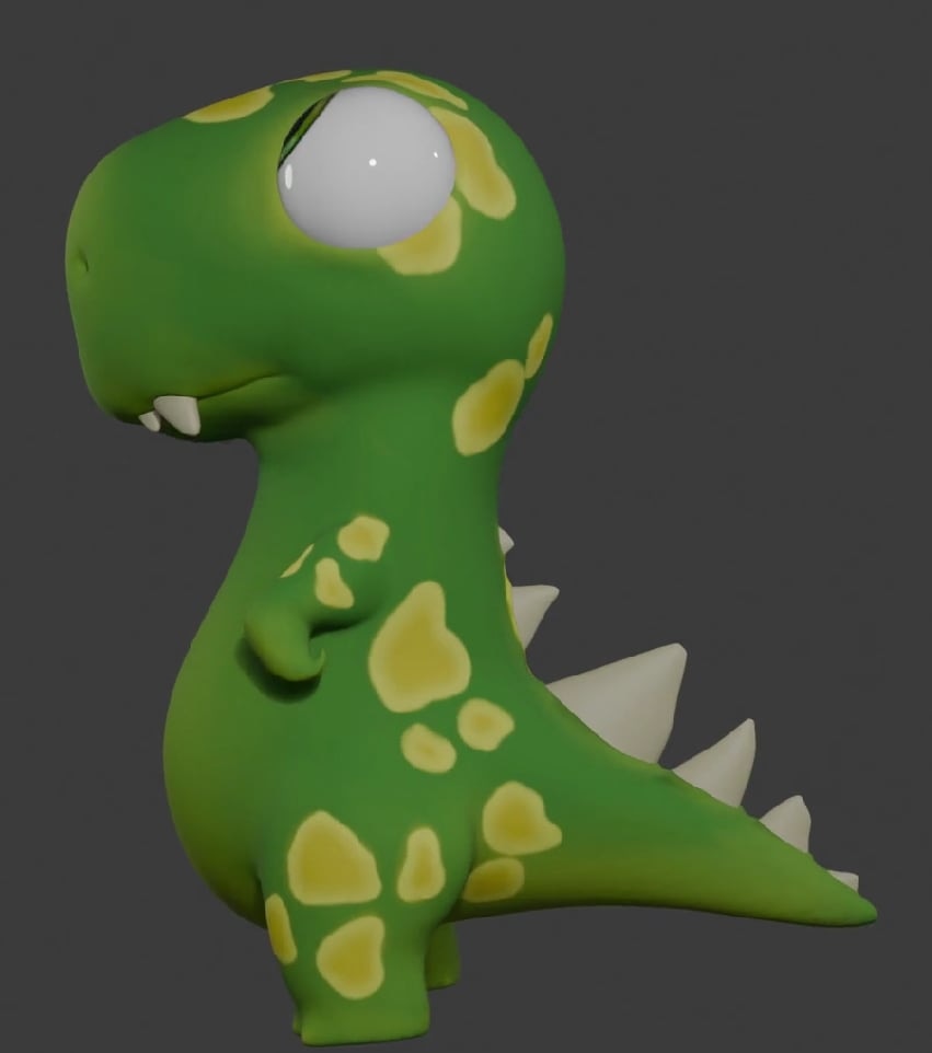 Dorado le bébé T-Rex par Lety