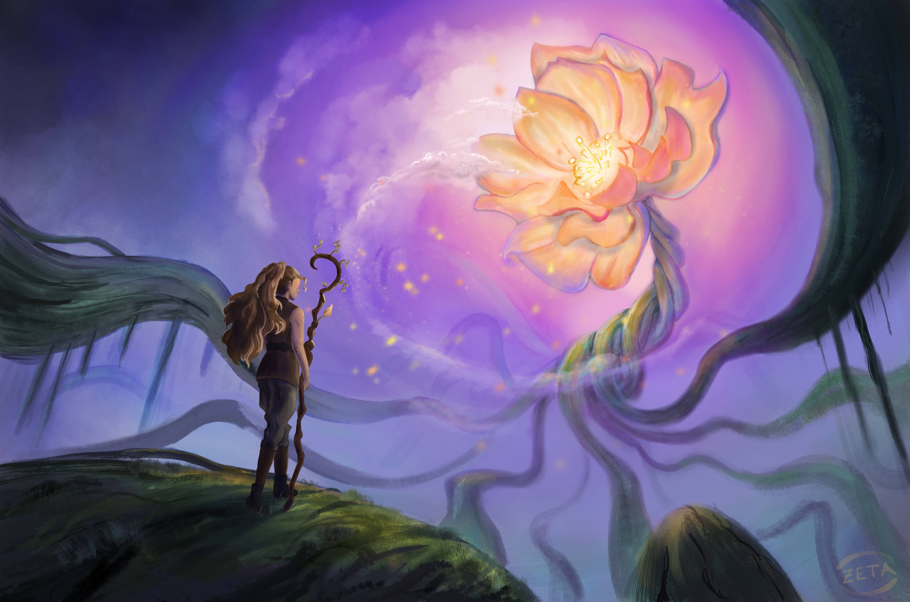 La fleur par zetatoons