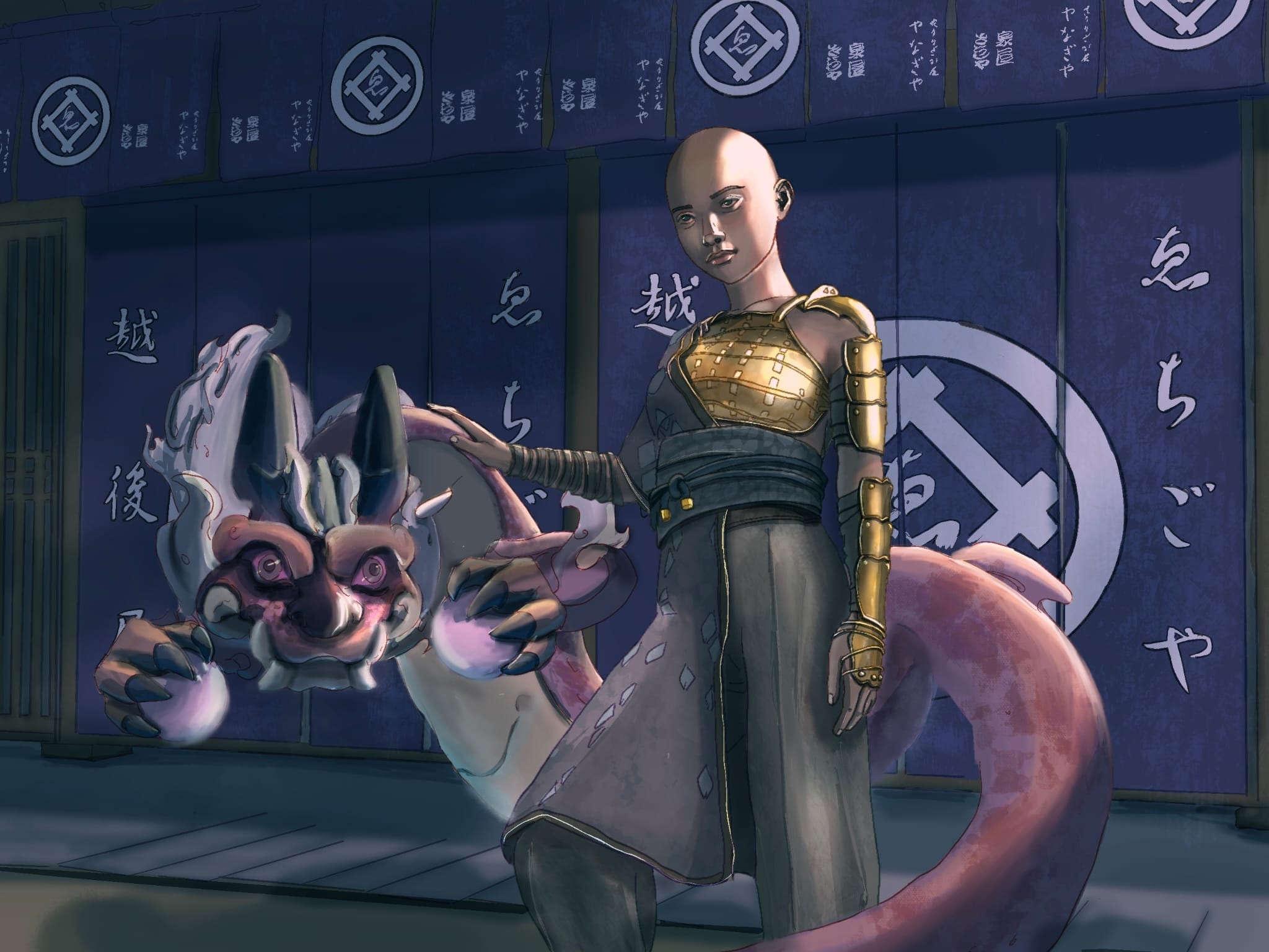 Unleash the dragon par ROY - bankai painter