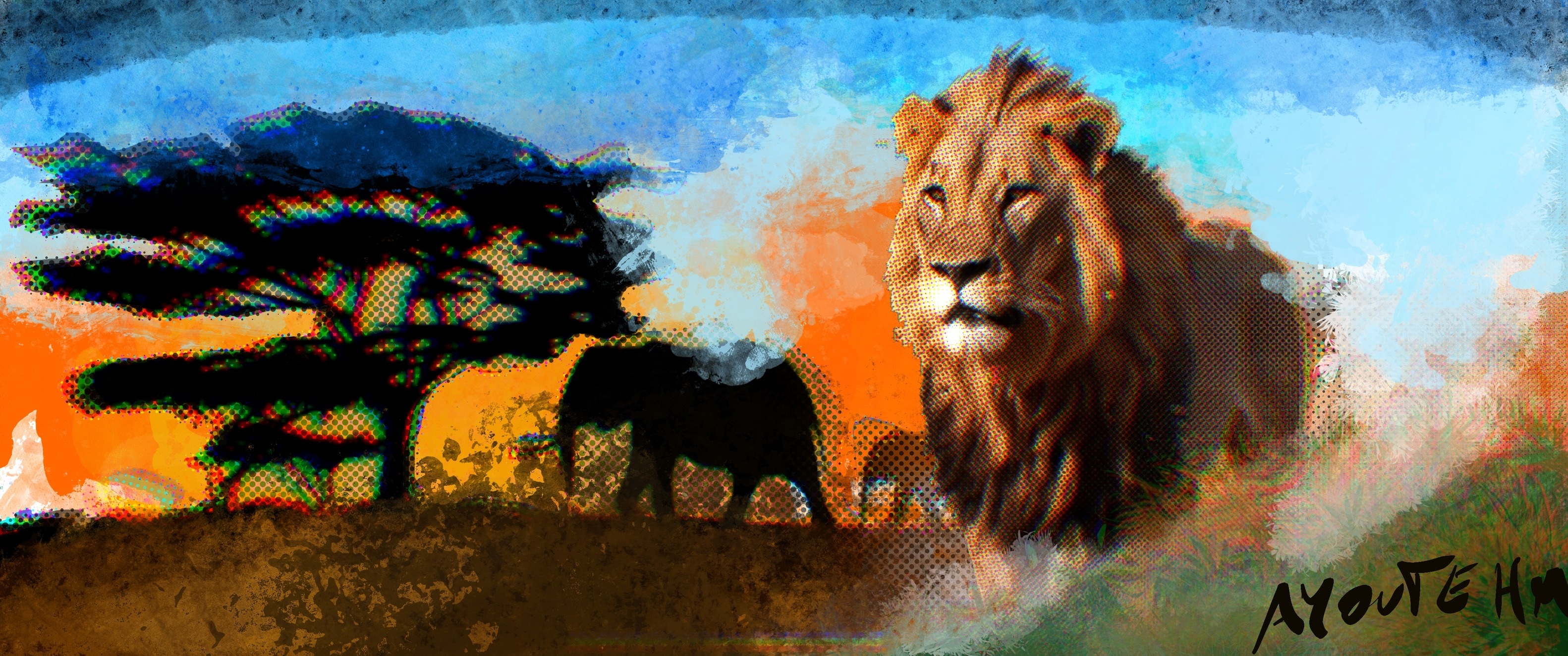 collage Procreate par HmloulouAy