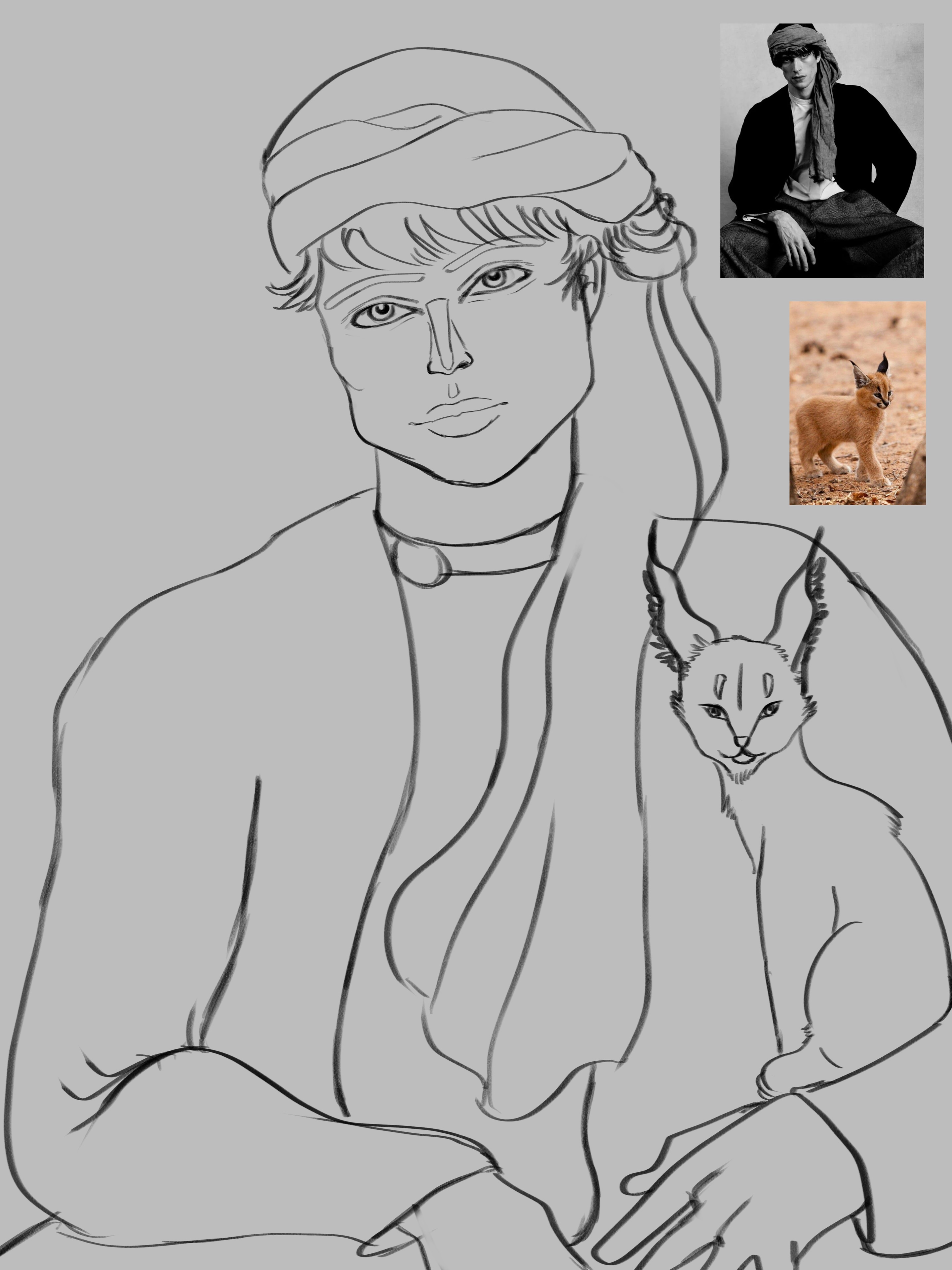4/30 Portrait Lynx 🐈 par Lagoon Feather