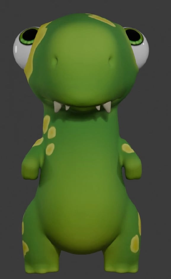 Dorado le bébé T-Rex par Lety