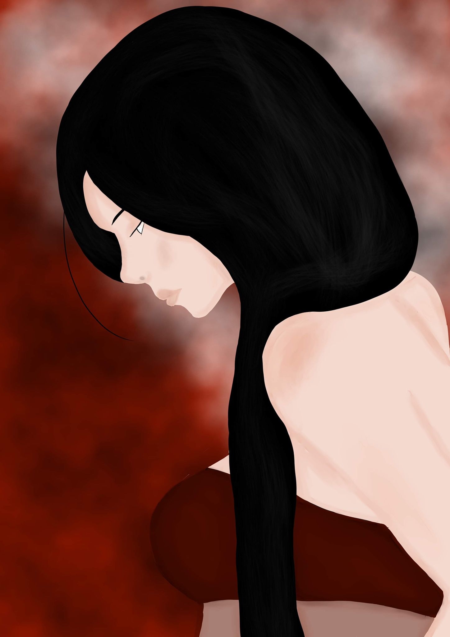 Red Girl par Mystikkats