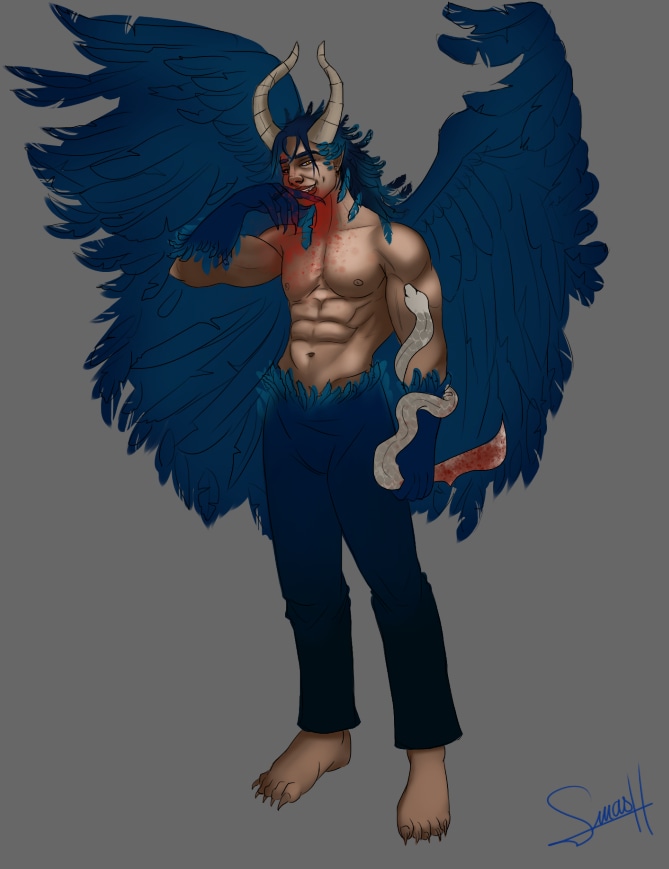 Pose et musculature par smash_no_jutsu