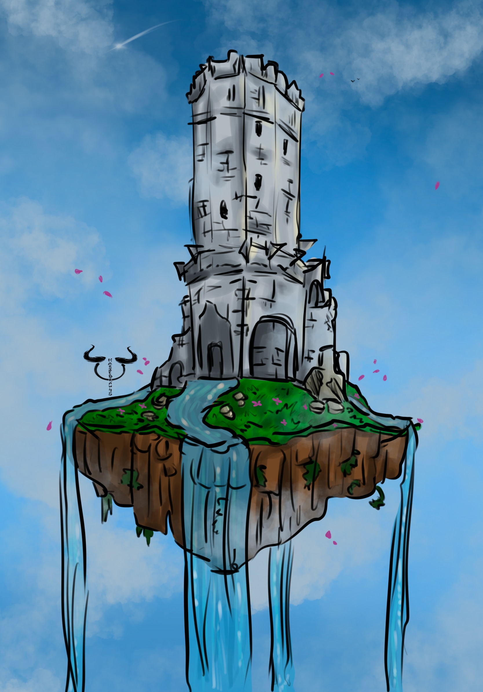 Tour dans le ciel par MarieDraw45