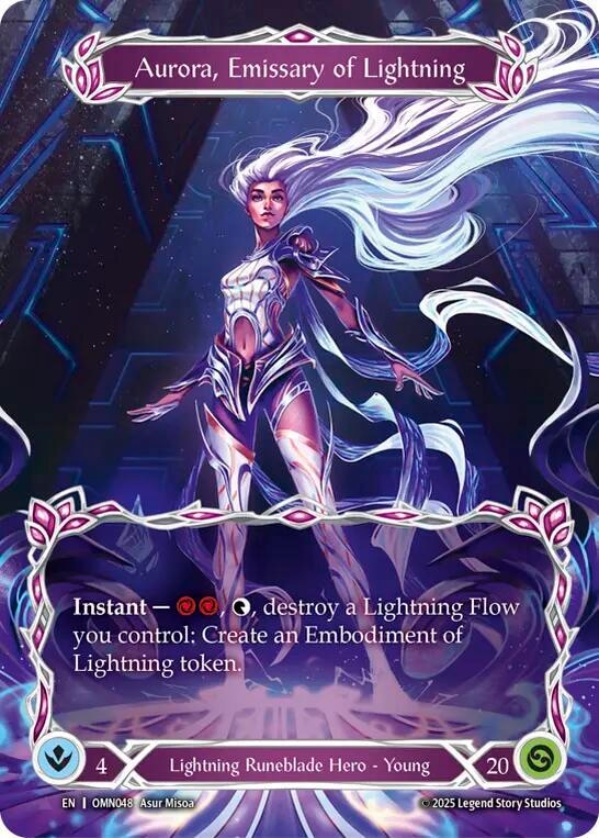 Aurora, Emissary of Lightning par Asur Misoa