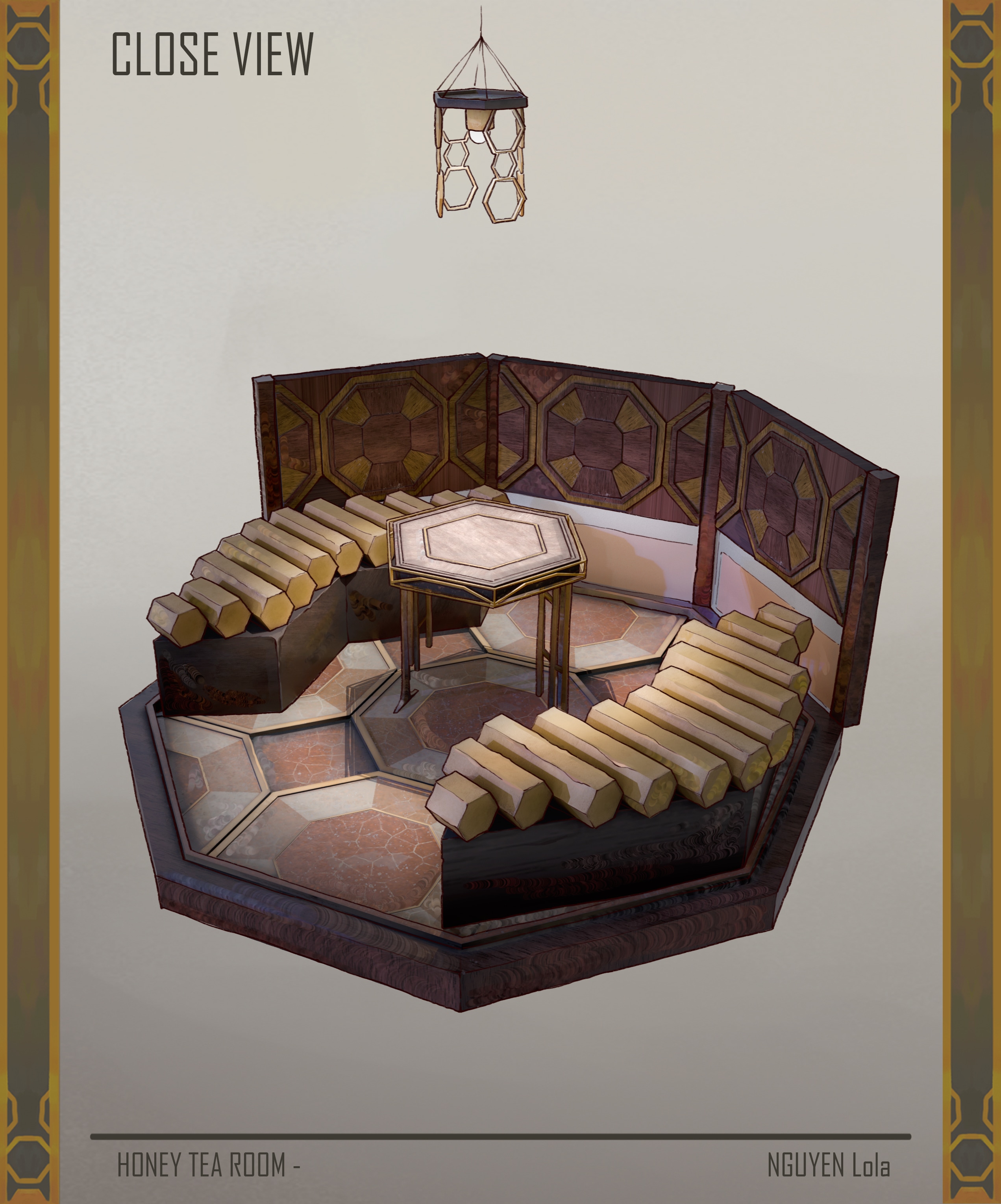 Elements d'un projet de salon de thé ! par Yumia