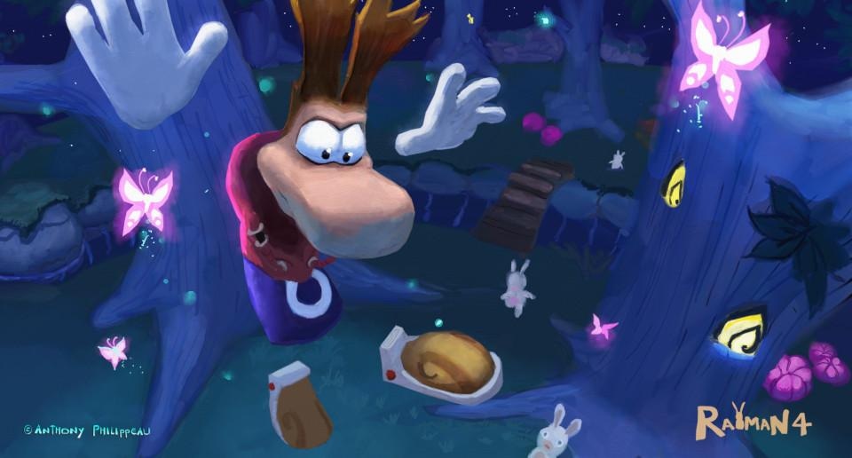 Rayman 4 - Forêt nocturne par anthonyphilippeau