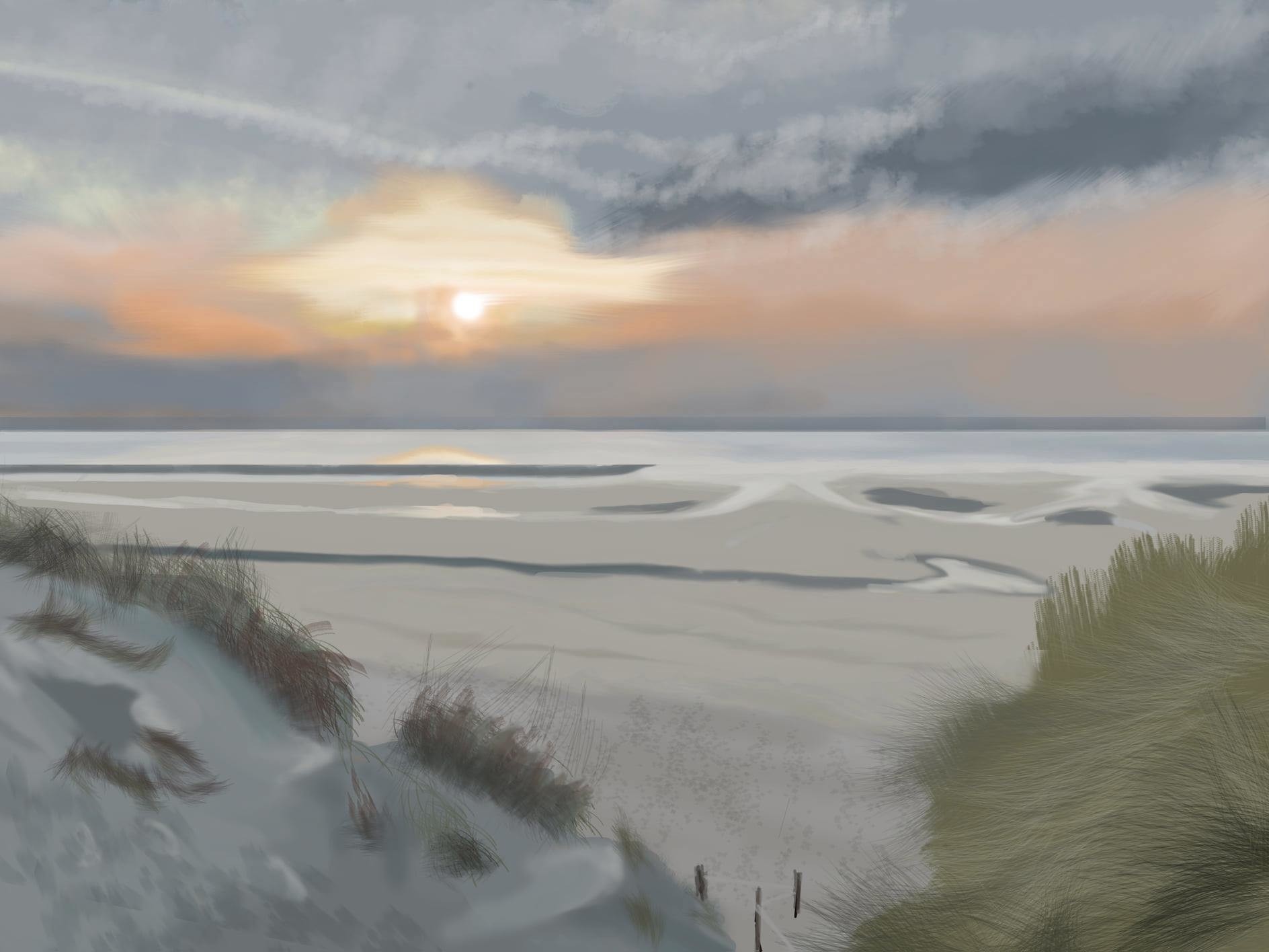 Plage du Touquet par Tankred