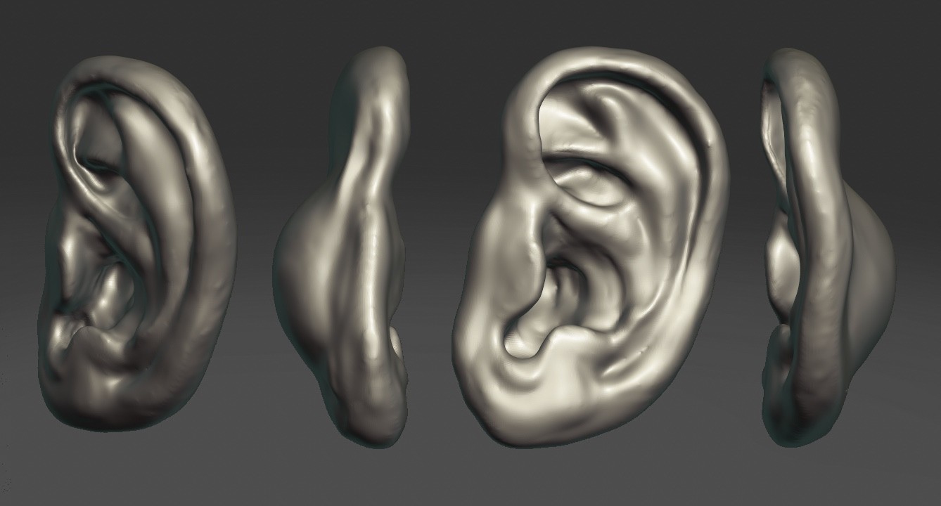 Modelling 3D - oreille par Tchewi