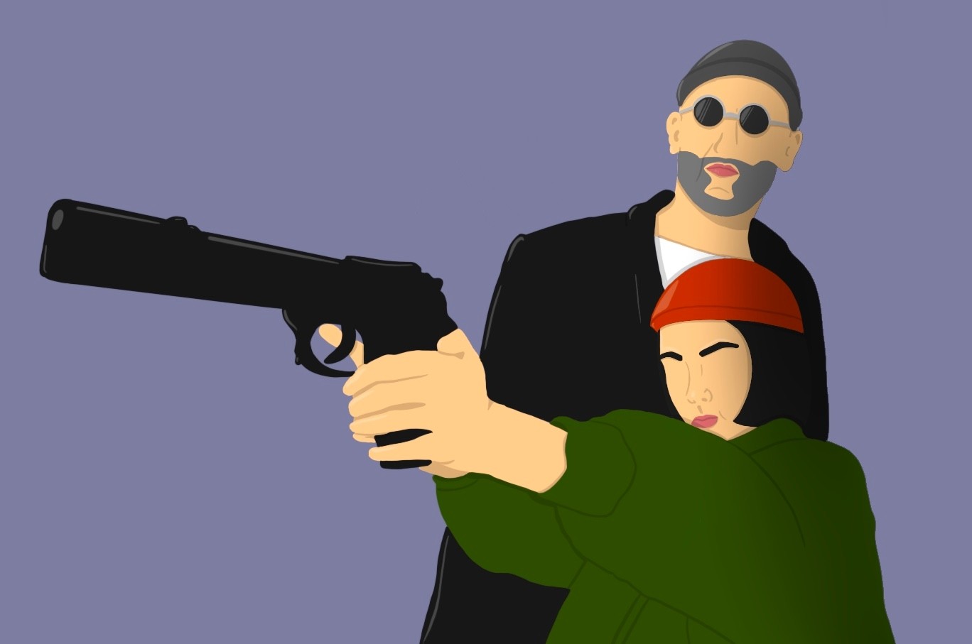 Léon & Mathilda par lilie