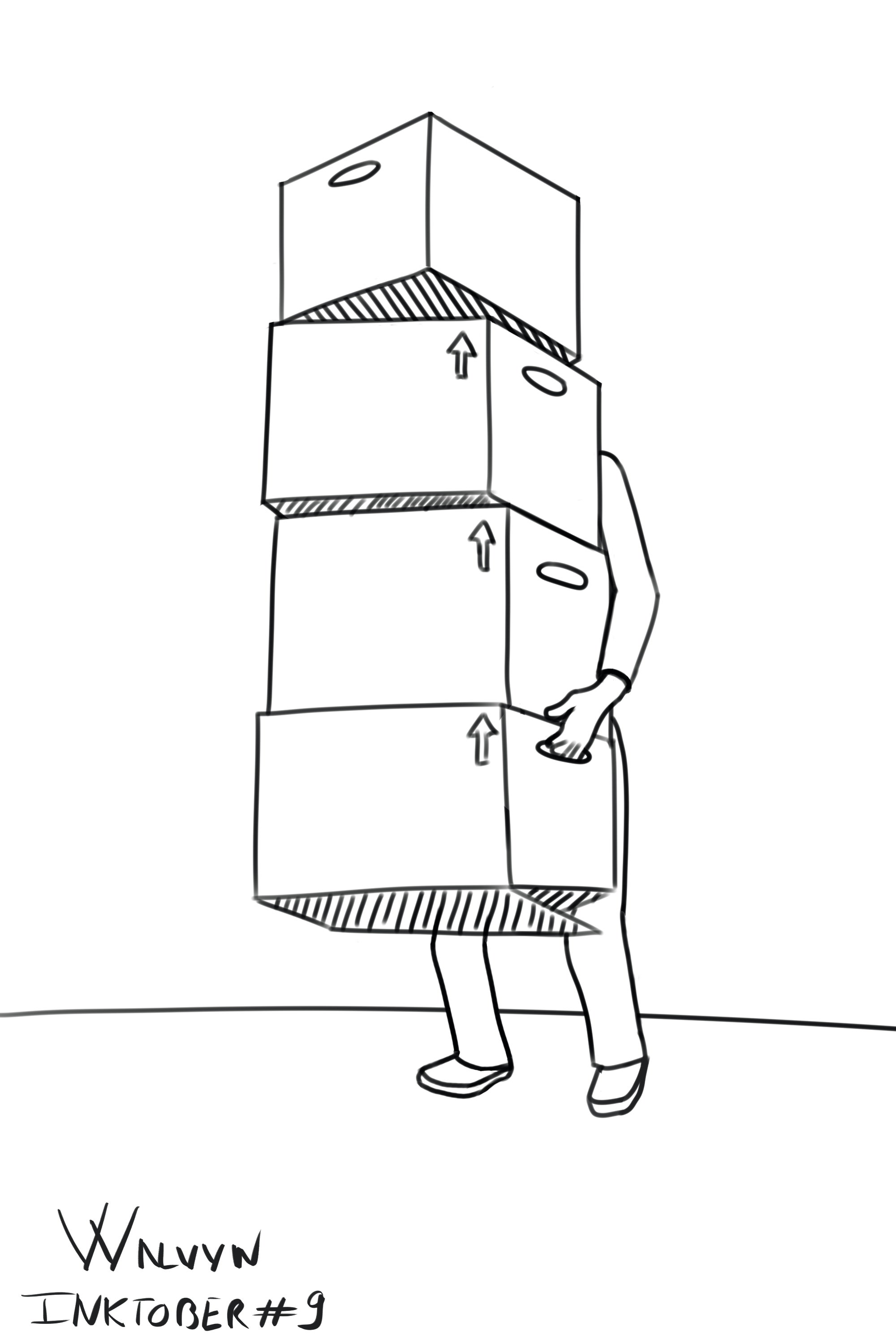 Inktober 2025 par Walvyn