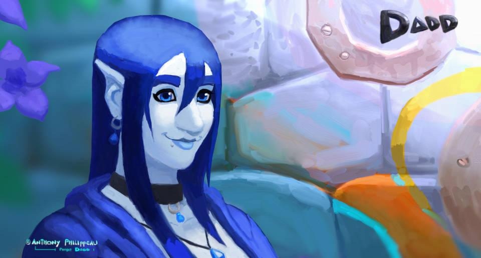 Mon OC elfe Ily 2026 par anthonyphilippeau