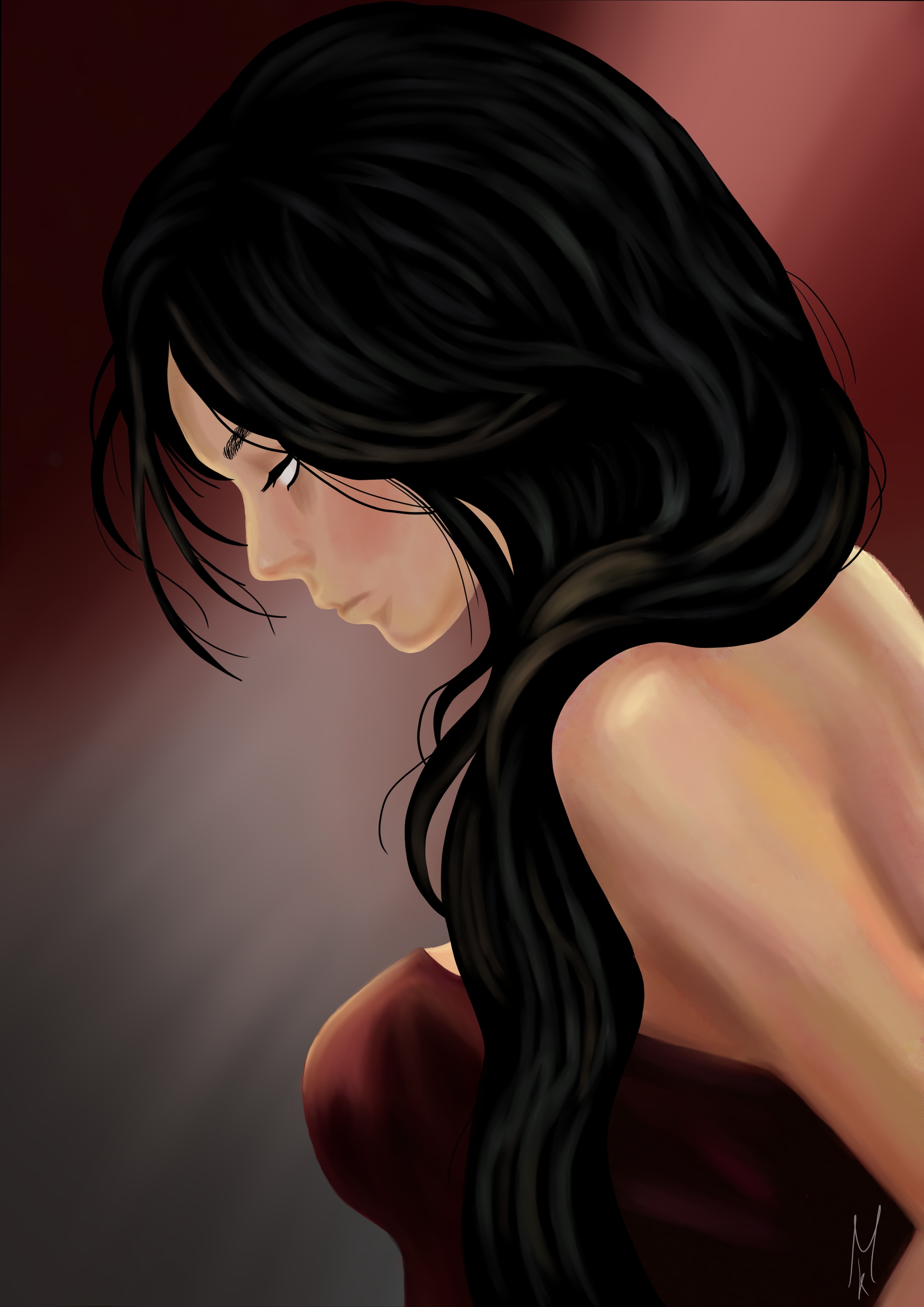 Red Girl par Mystikkats