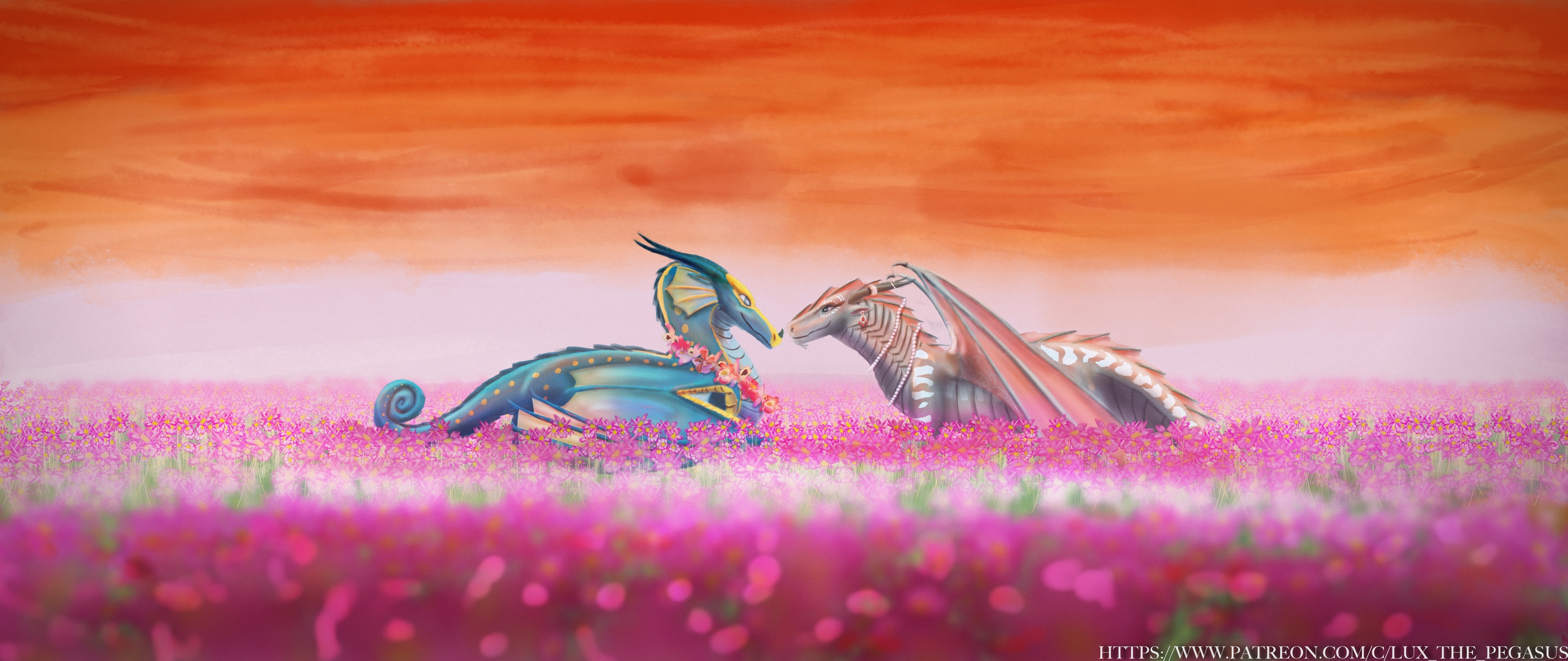 A Princess And Her Rain Flower par LuxThePegasus