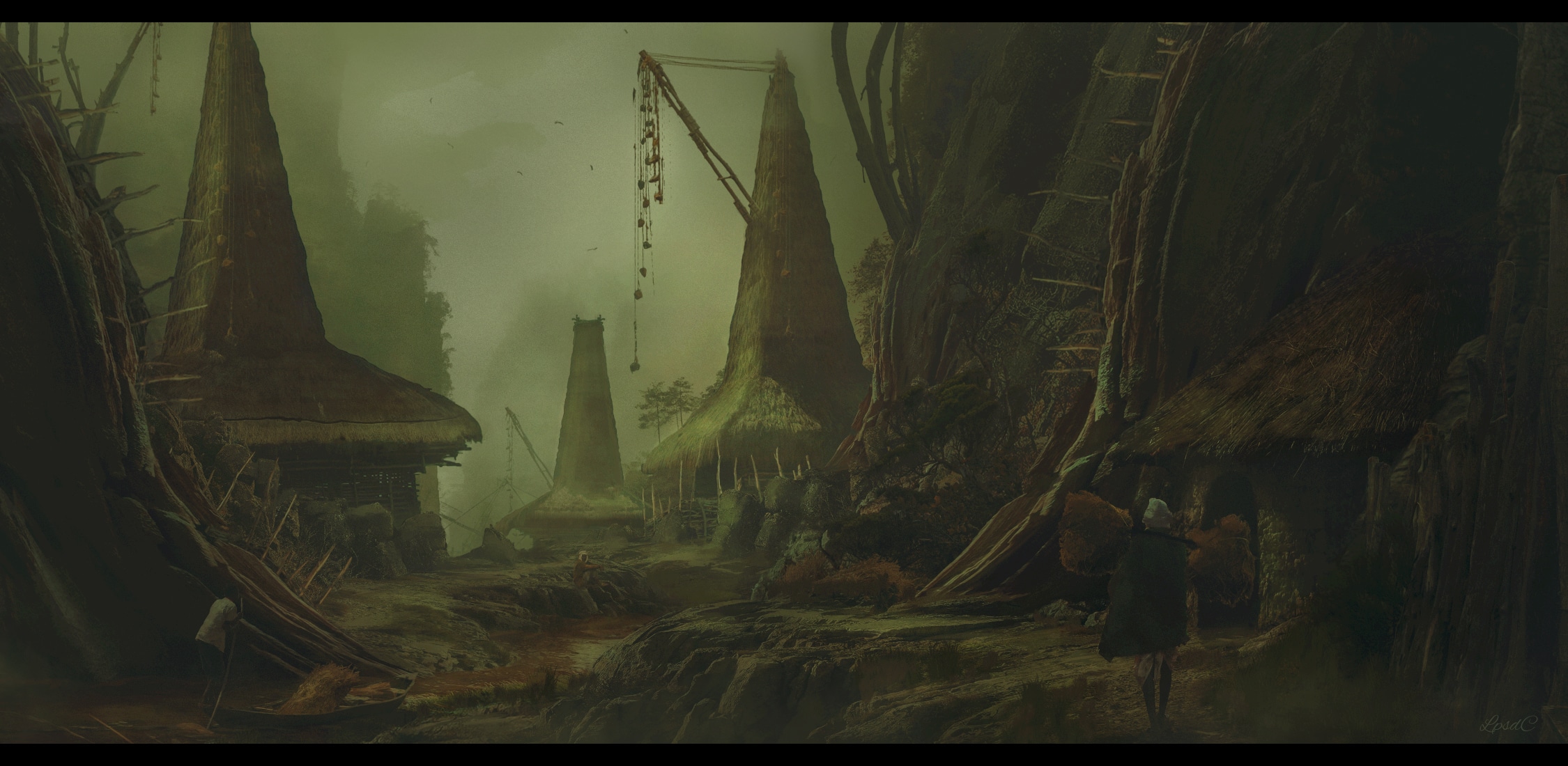 A Thorny Village par Lpsdc