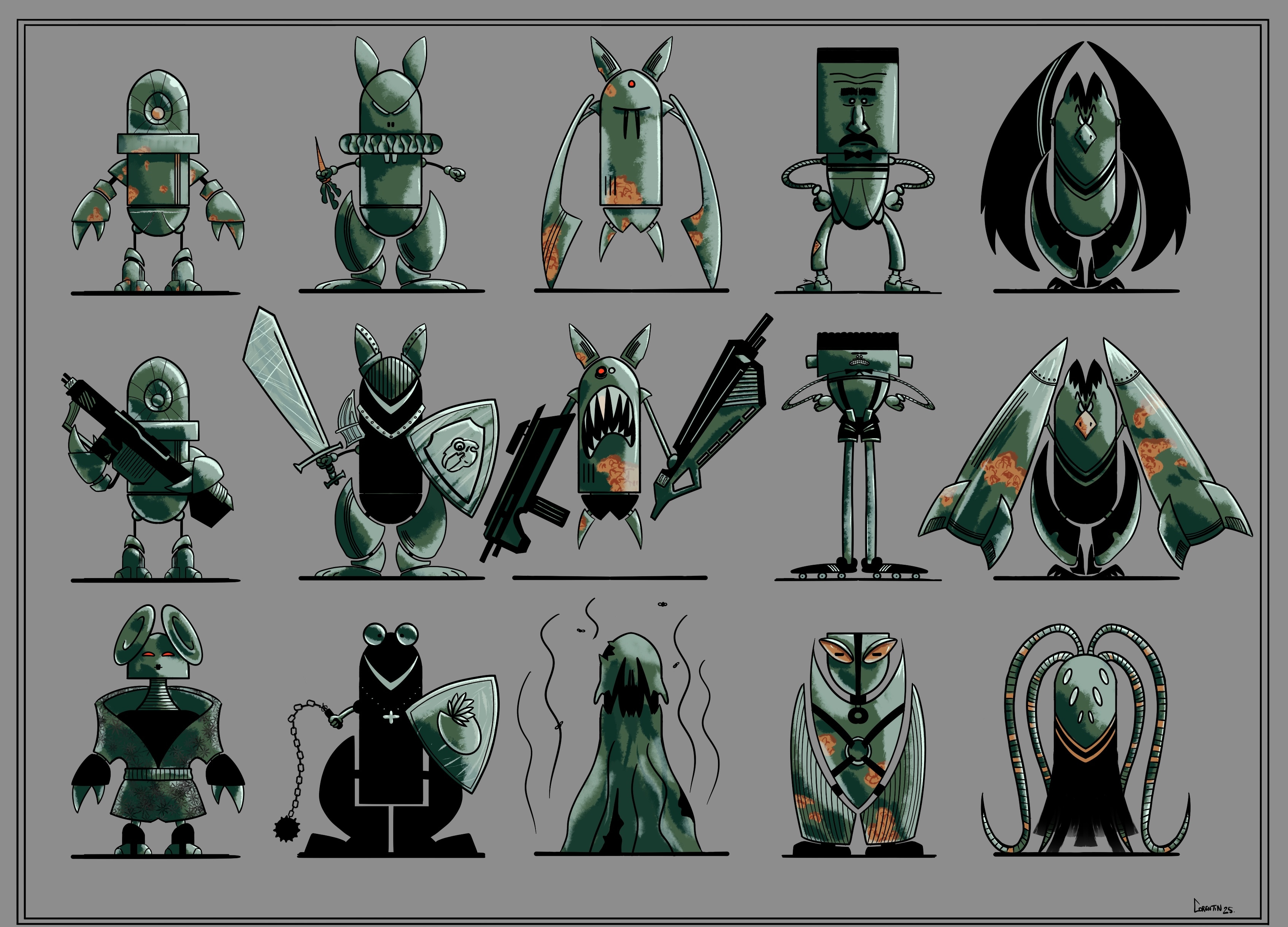 ROBOTS par Corentin