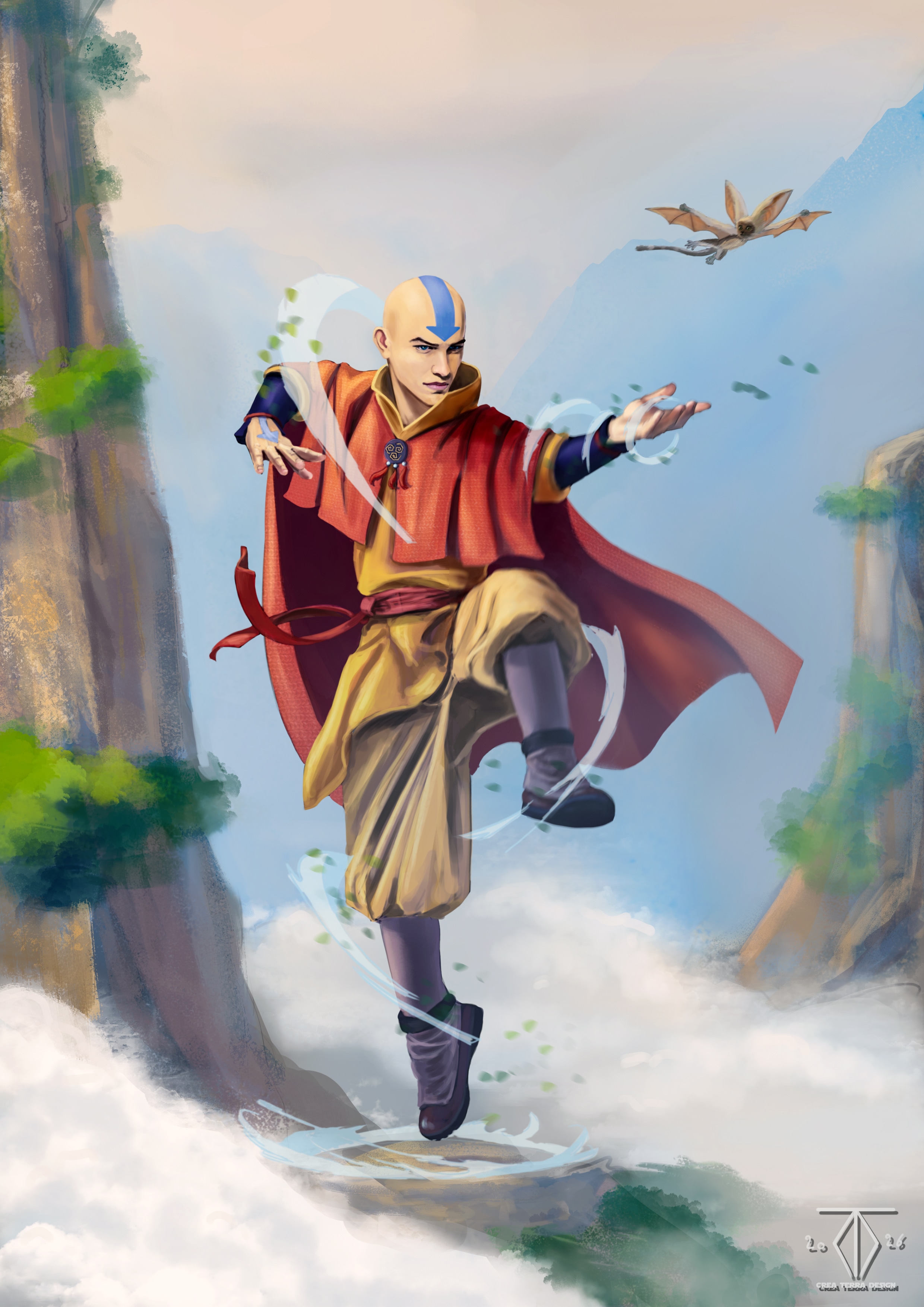 Avatar Aang par Terra