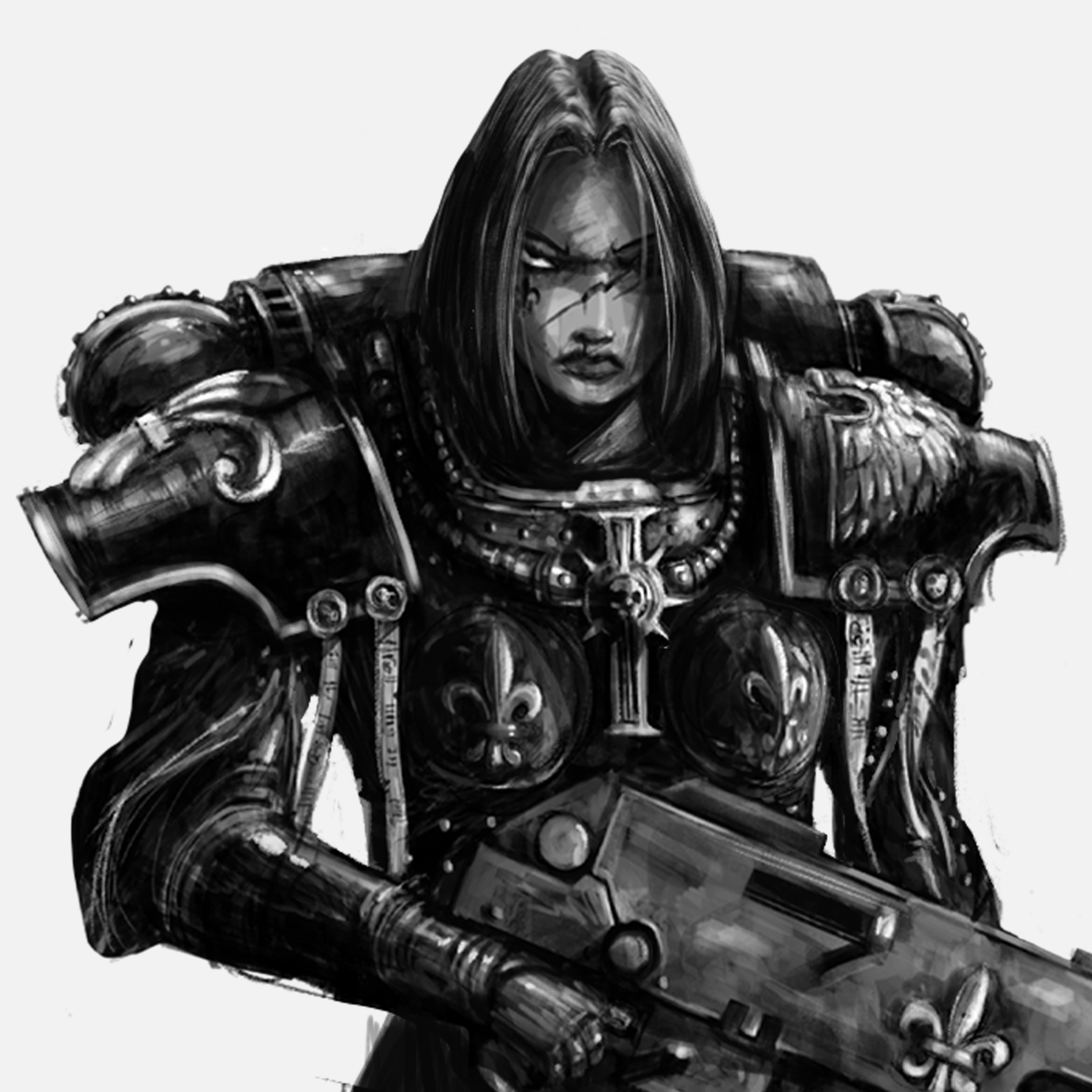 Battle Sister - Adepta Sororitas par Alro