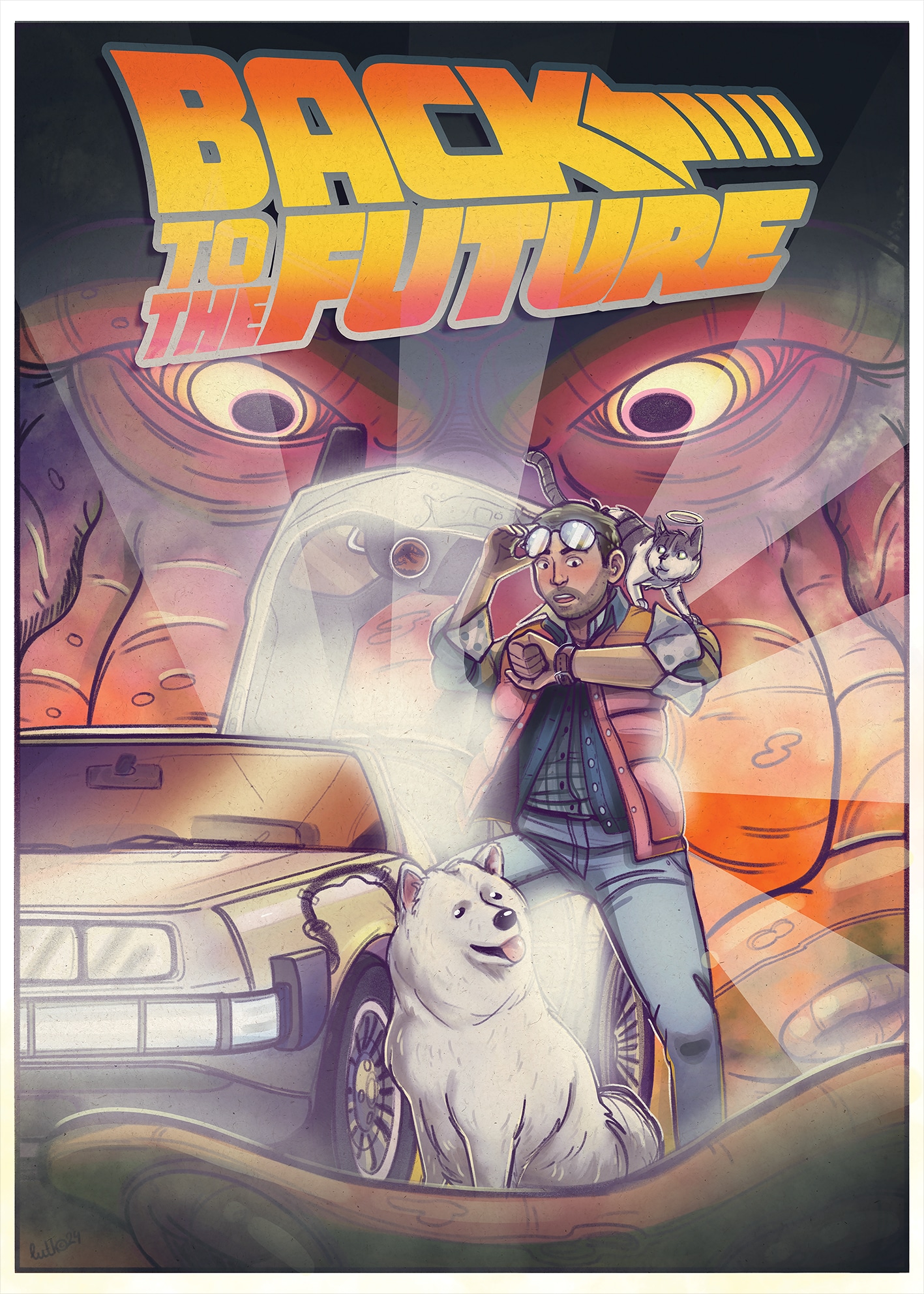 Back To The Future - Fan art par Luth_Ostinato