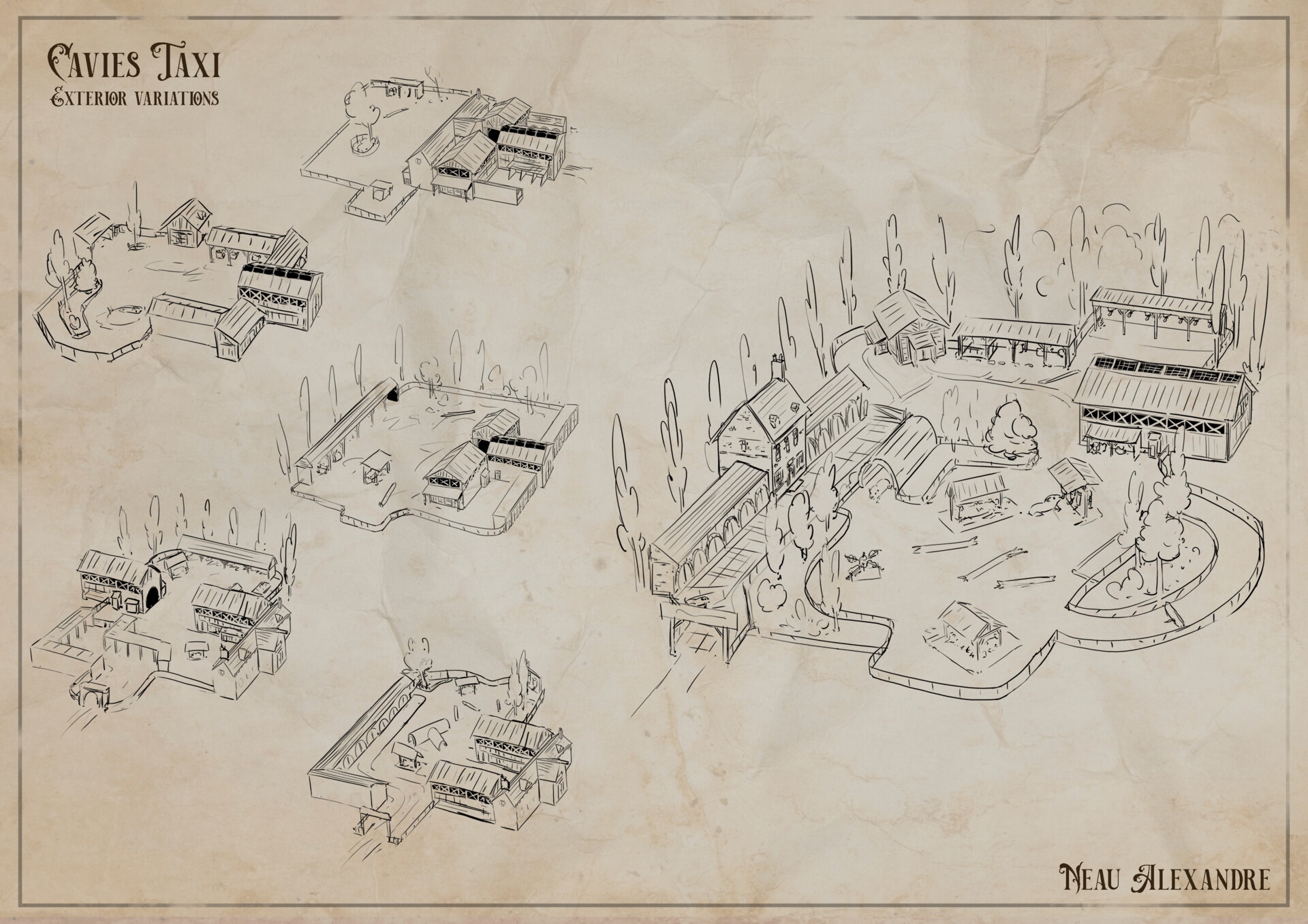 Cavies Taxi - Exterior & Props par radec